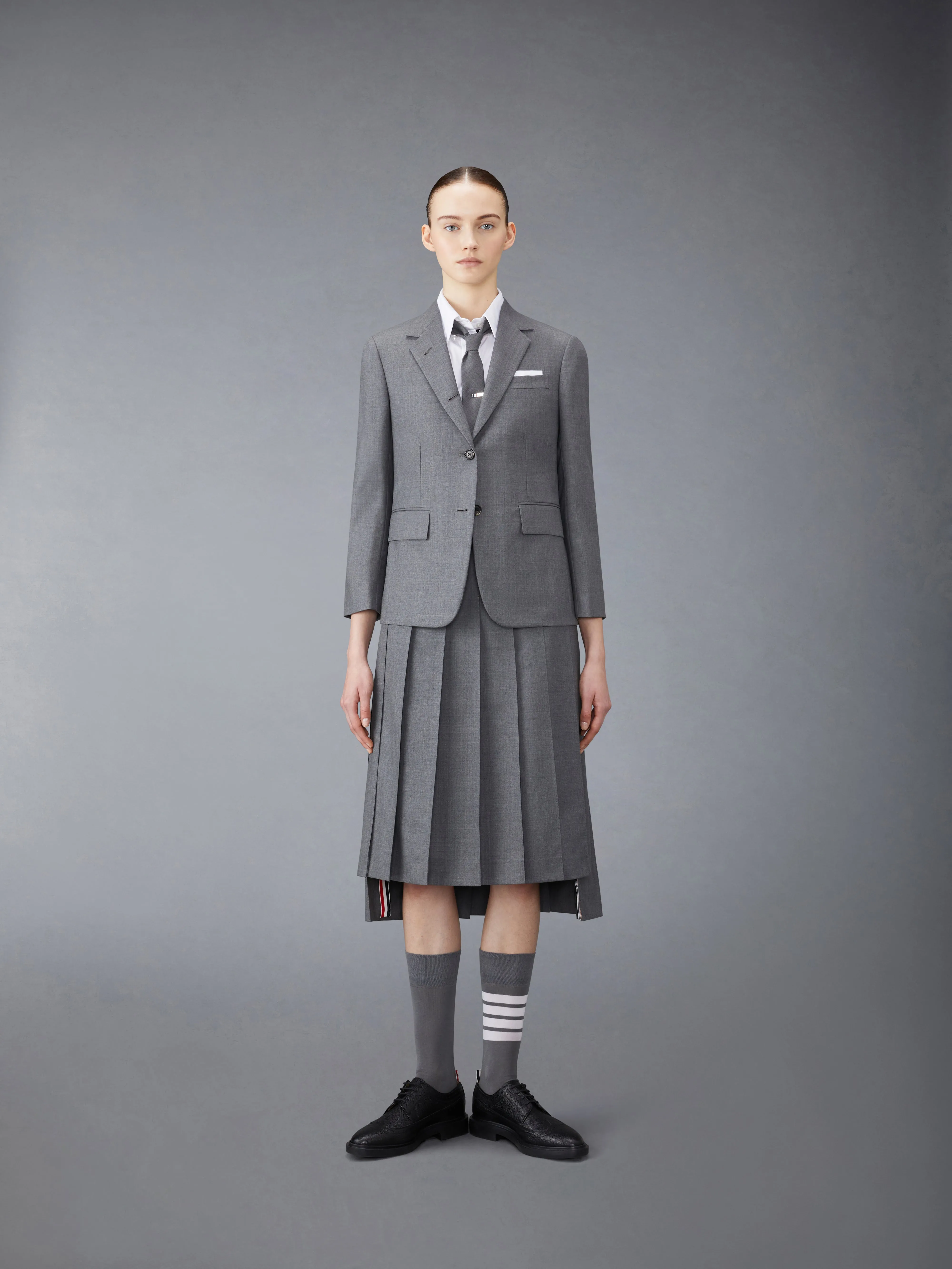 POPLIN SLEEVELESS SHIRT sold by Thom Browne product image thumbnail 5