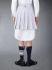 SEERSUCKER MINI PLEATED SKIRT sold by Thom Browne