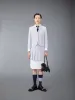 SEERSUCKER MINI PLEATED SKIRT sold by Thom Browne