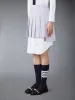 SEERSUCKER MINI PLEATED SKIRT sold by Thom Browne