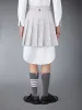 SEERSUCKER MINI PLEATED SKIRT sold by Thom Browne