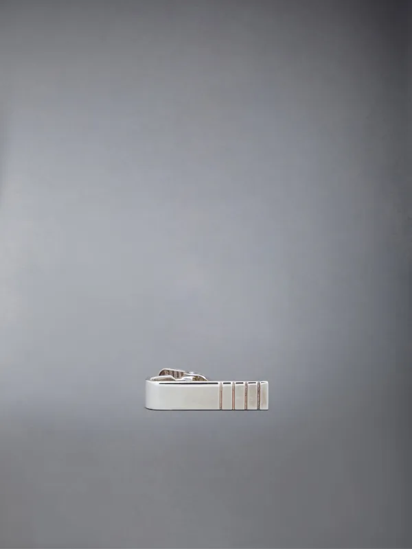 STERLING SILVER SHORT TIE BAR sold by Thom Browne