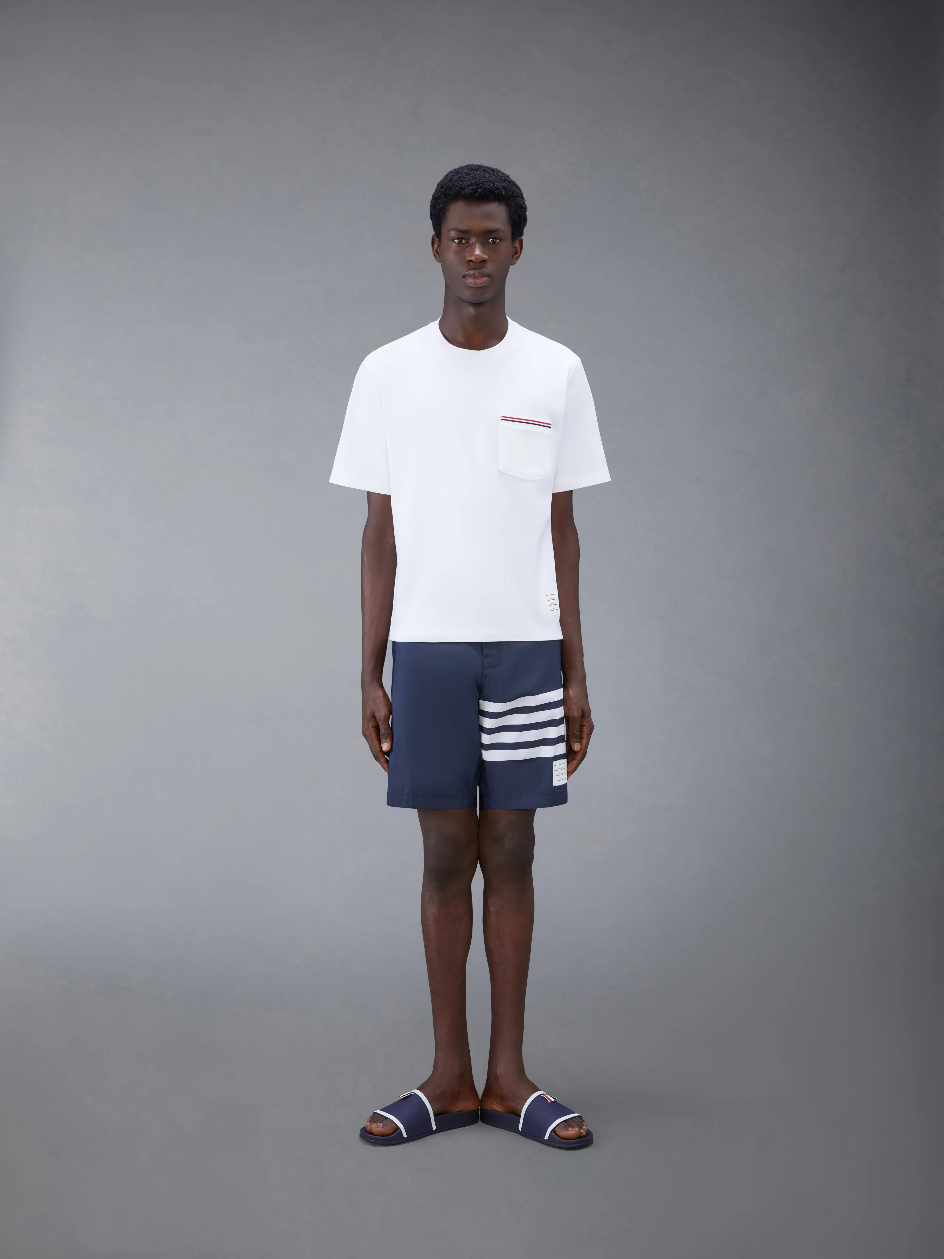 SWIM TECH 4-BAR BOARD SHORTS sold by Thom Browne product image thumbnail 4