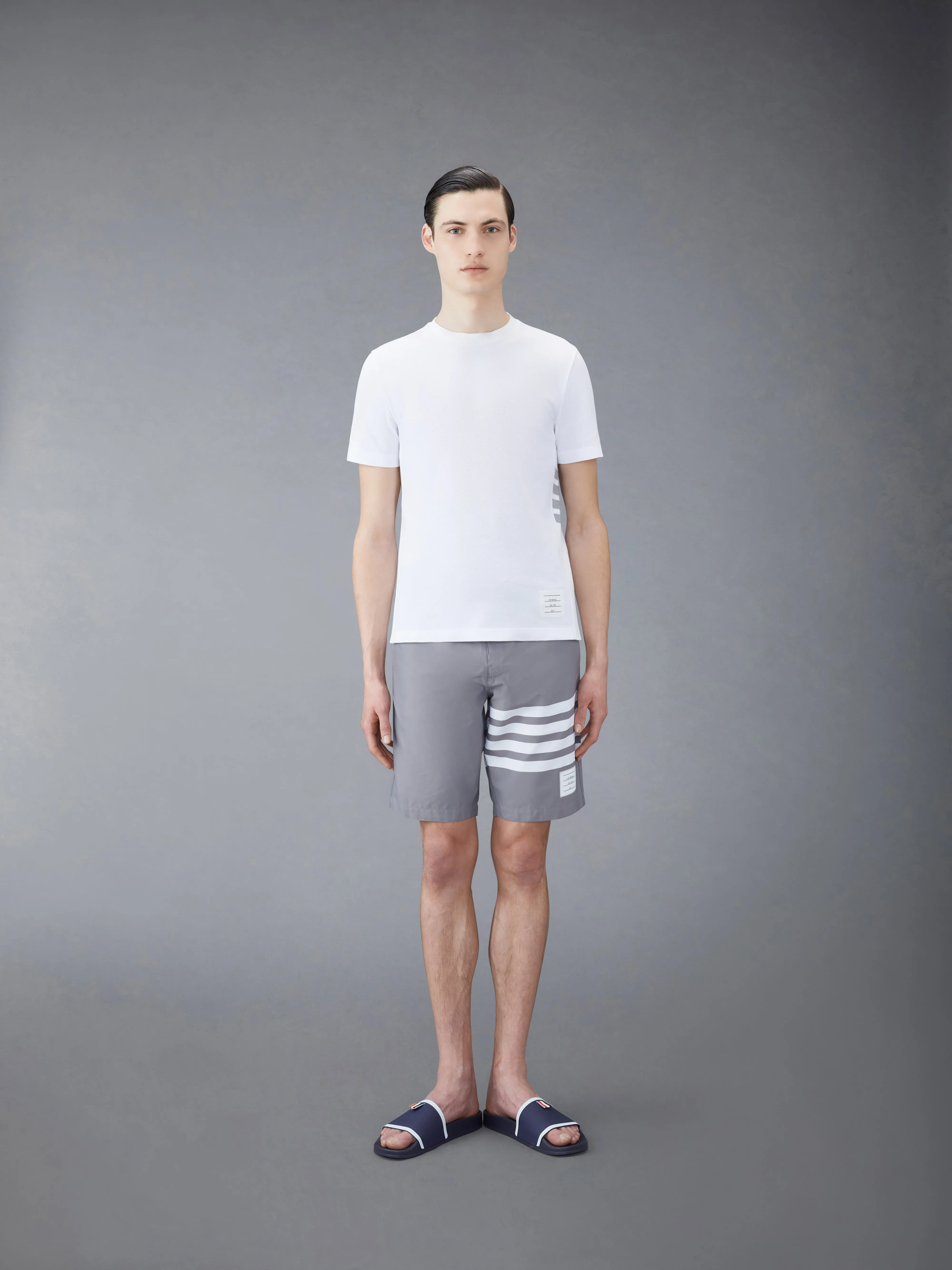 SWIM TECH 4-BAR BOARD SHORTS sold by Thom Browne product image thumbnail 4