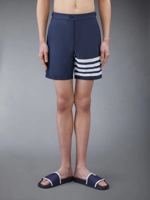 SWIM TECH 4-BAR BOARD SHORTS sold by Thom Browne