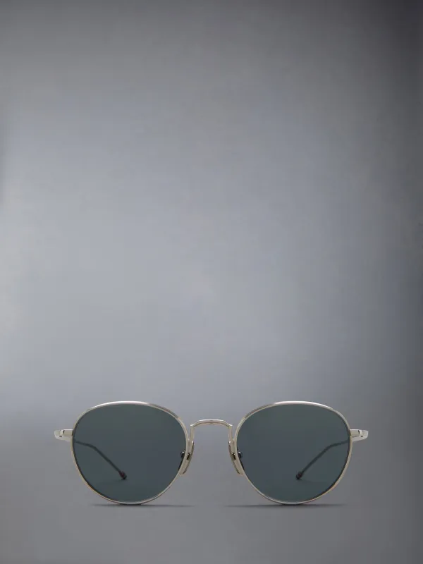 TITANIUM ROUND SUNGLASSES sold by Thom Browne