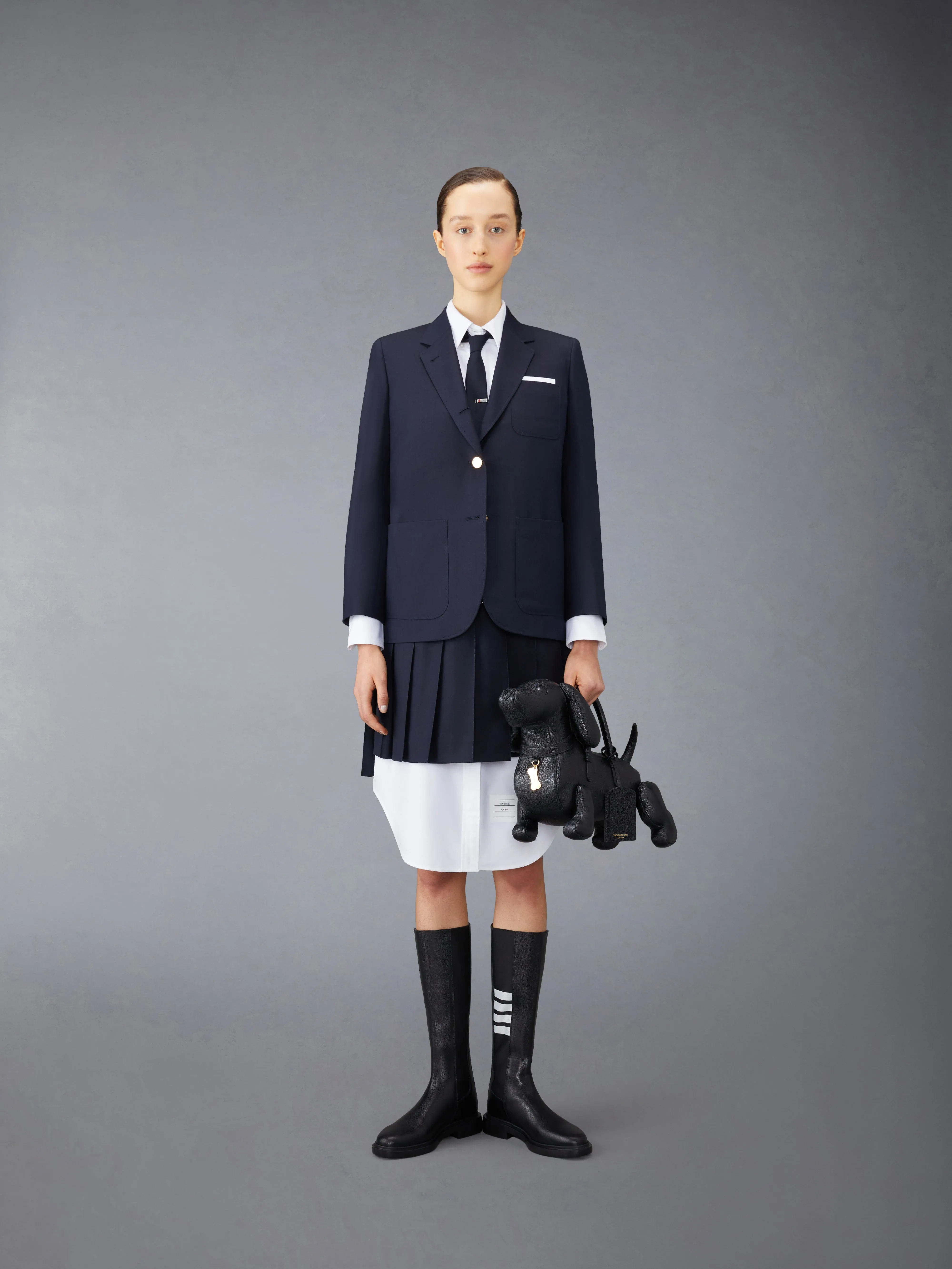 TWILL SACK SPORT COAT sold by Thom Browne product image thumbnail 3