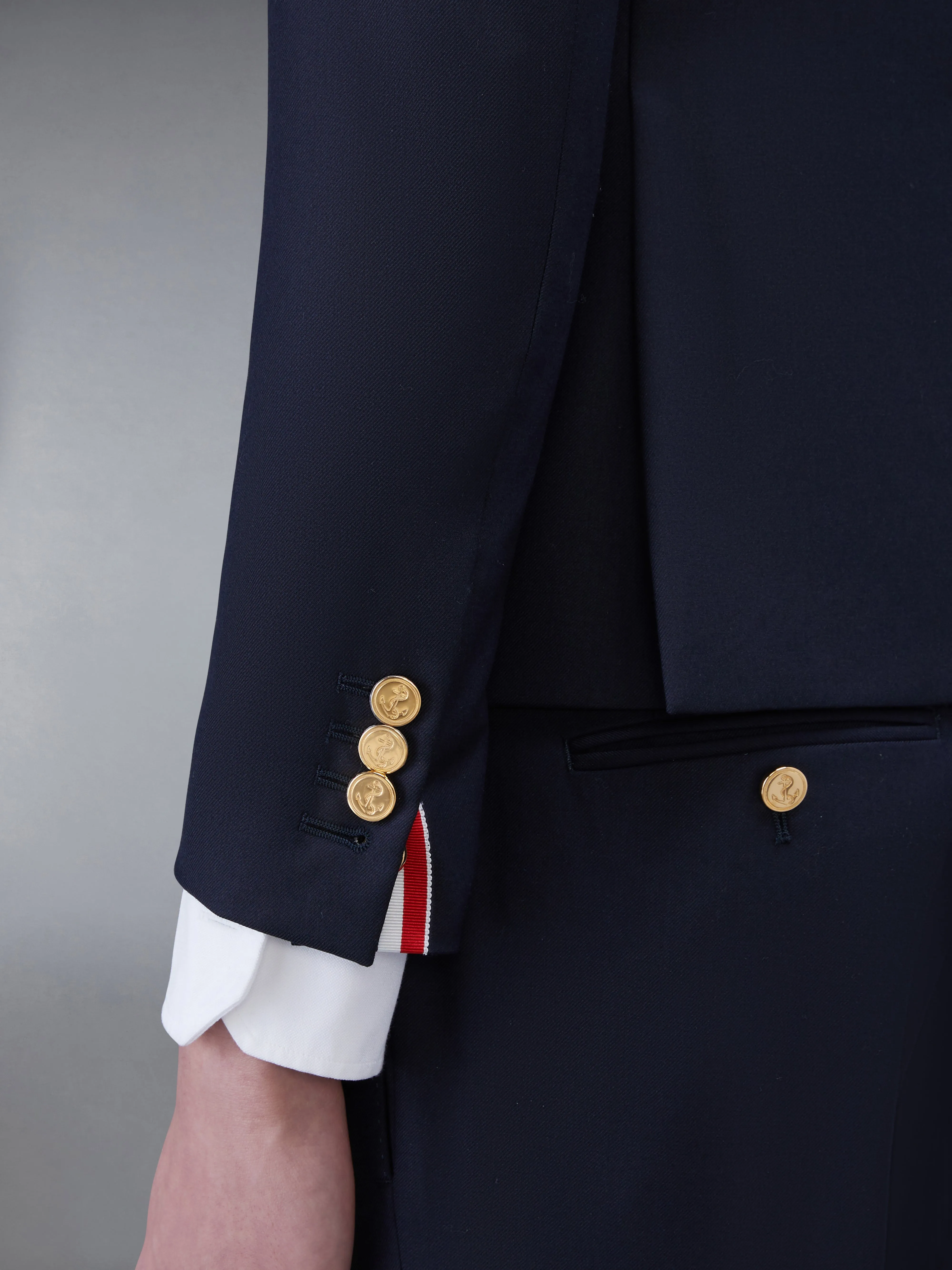 TWILL HIGH ARMHOLE SPORT COAT sold by Thom Browne product image thumbnail 5