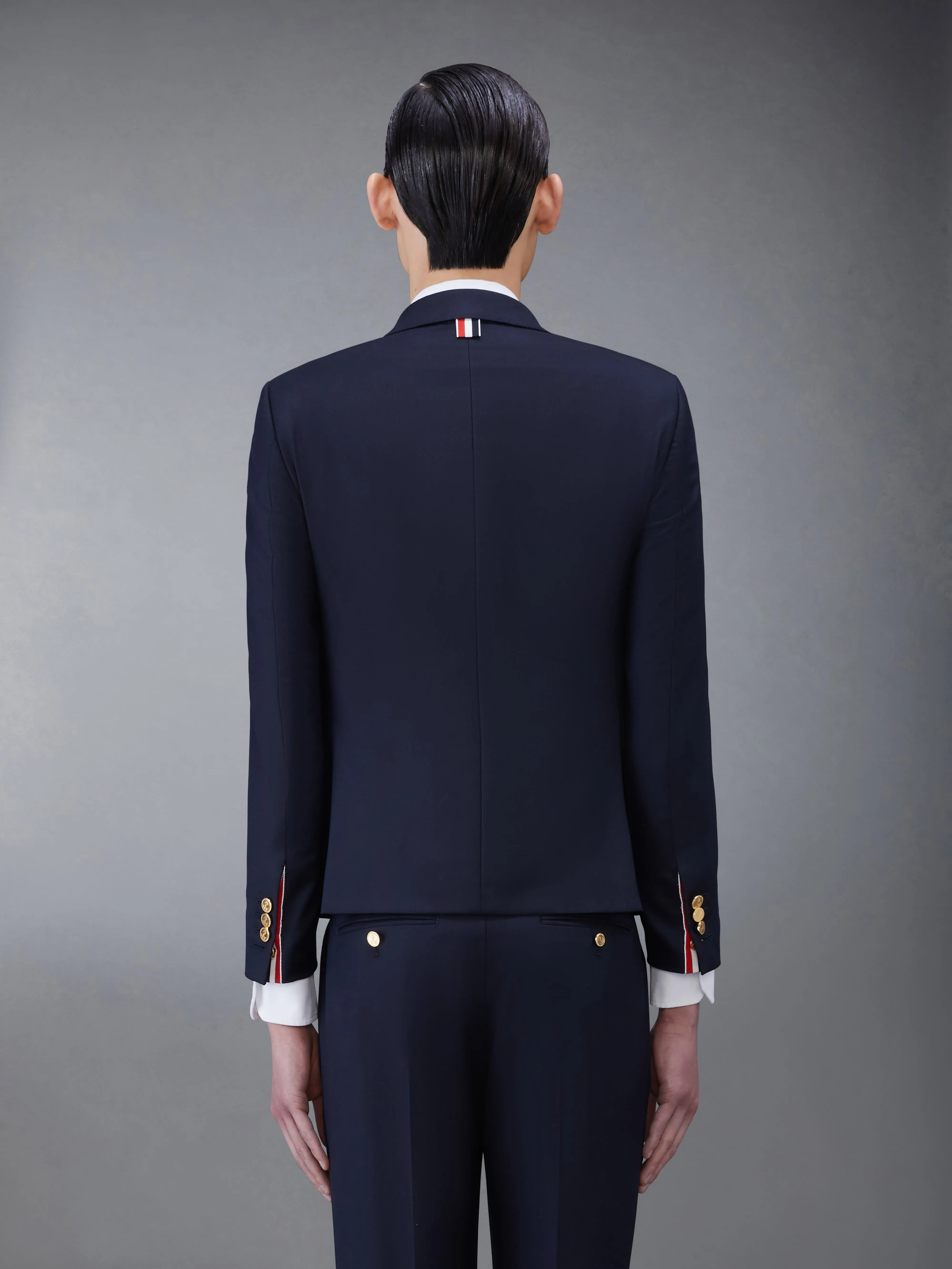 TWILL HIGH ARMHOLE SPORT COAT sold by Thom Browne product image thumbnail 2