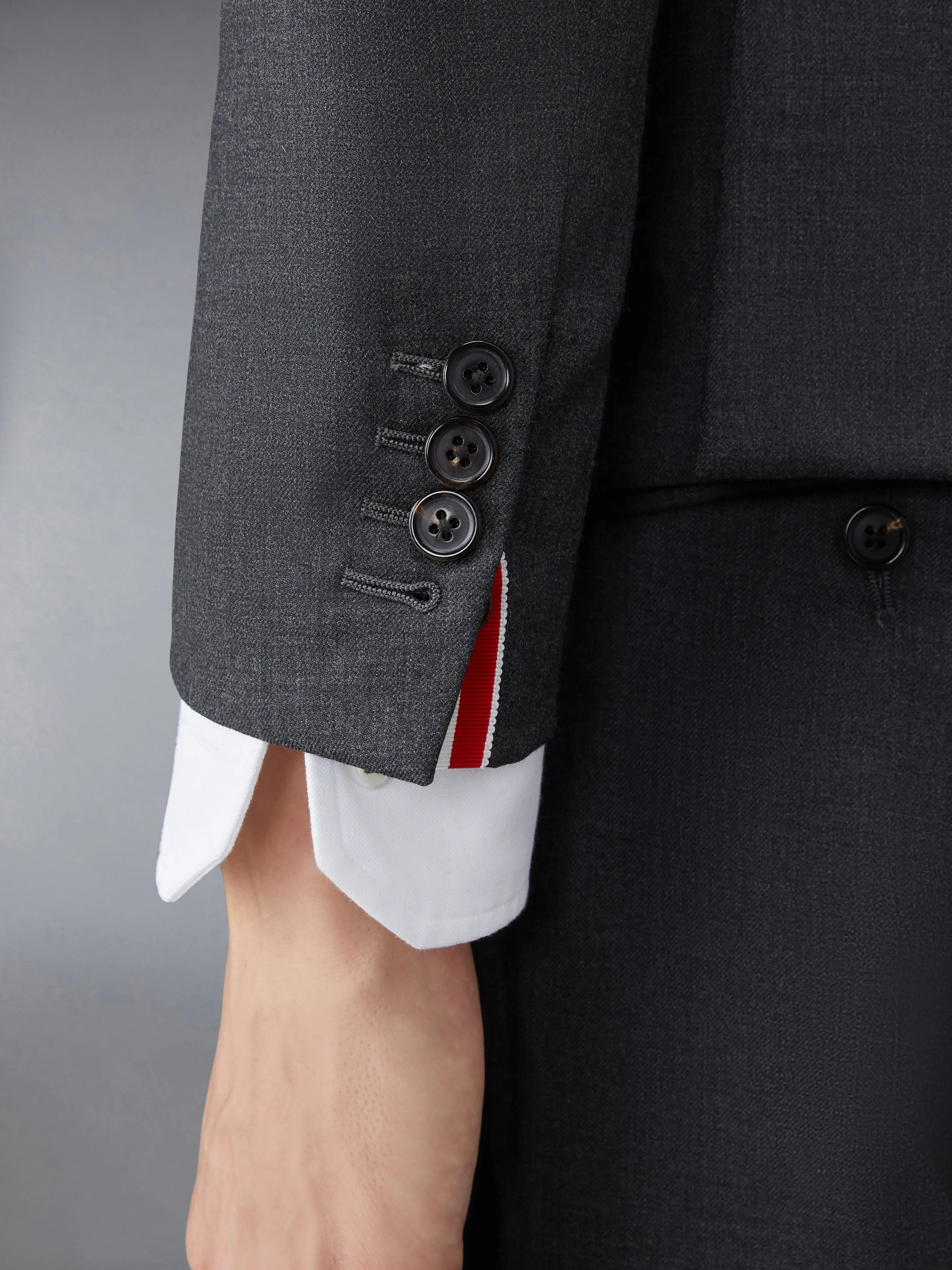 TWILL HIGH ARMHOLE SPORT COAT sold by Thom Browne product image thumbnail 3