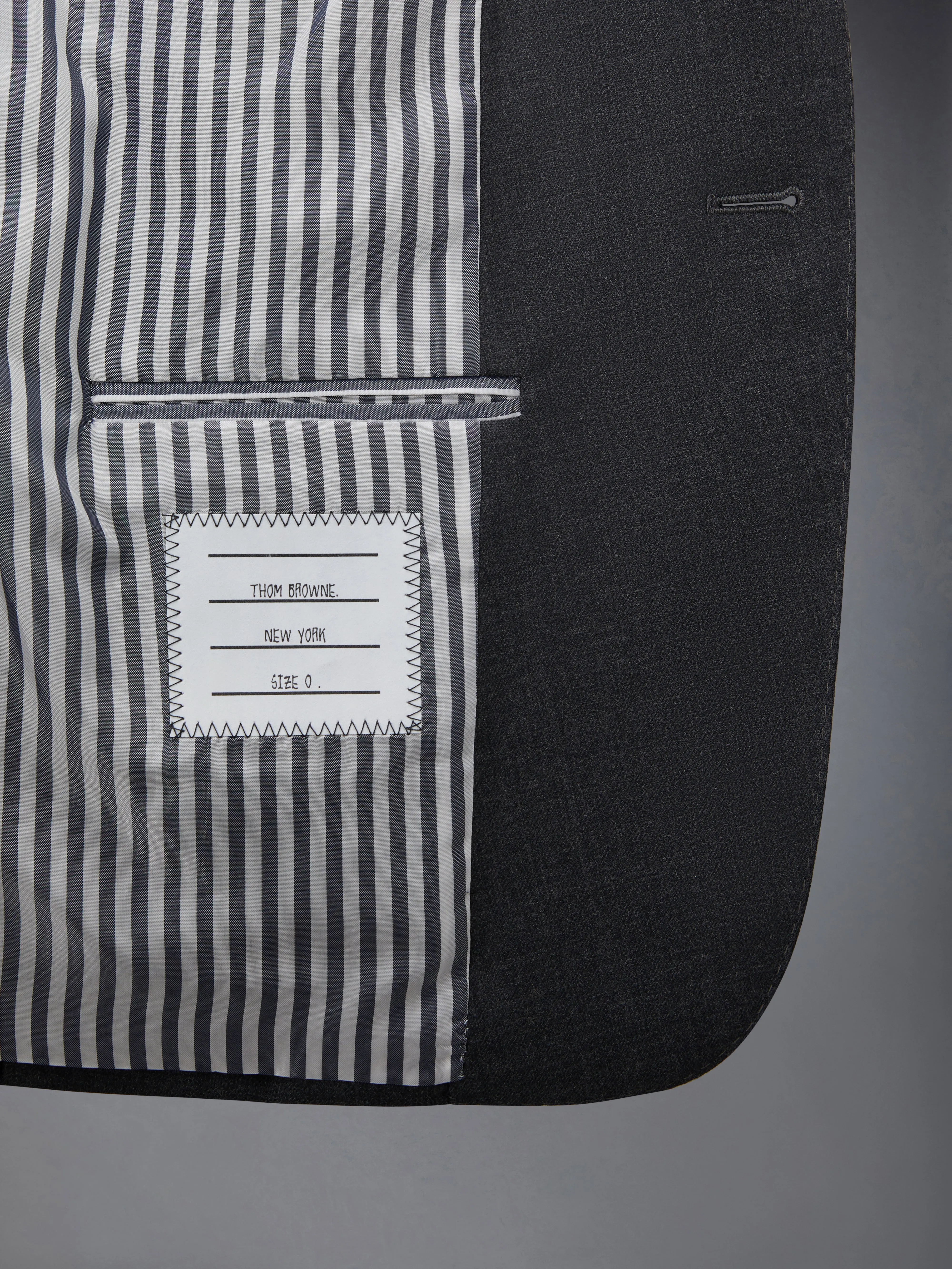 TWILL HIGH ARMHOLE SPORT COAT sold by Thom Browne product image thumbnail 5