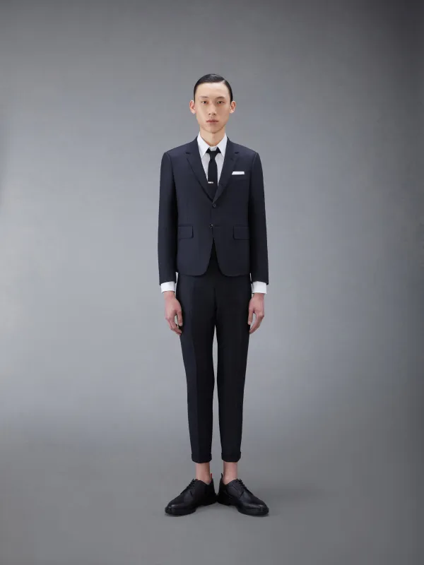 TWILL HIGH ARMHOLE SUIT AND TIE sold by Thom Browne