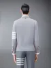 WOOL 4-BAR PULLOVER sold by Thom Browne