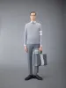 WOOL 4-BAR PULLOVER sold by Thom Browne