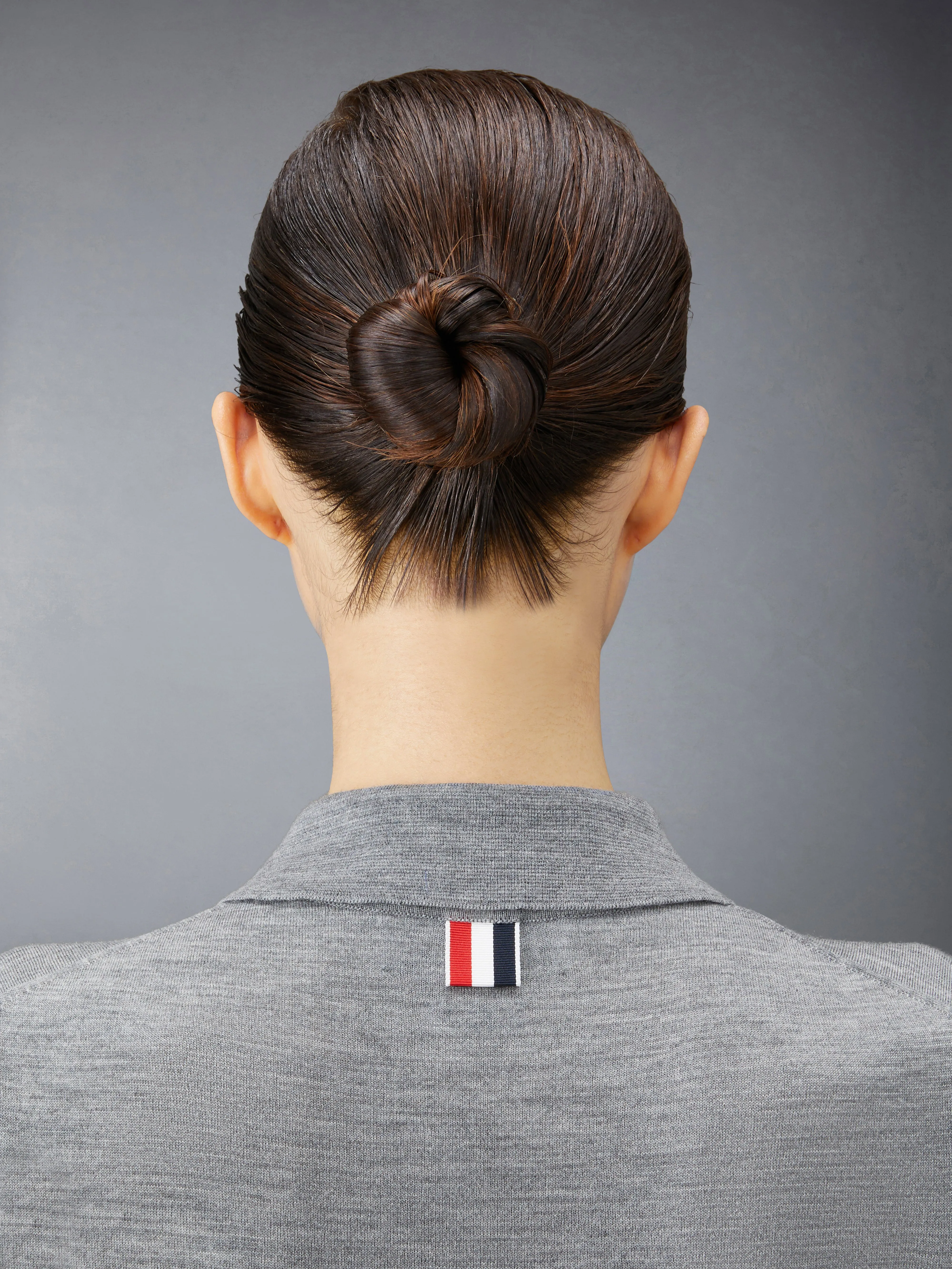 WOOL 4-BAR RELAXED POLO sold by Thom Browne product image thumbnail 5