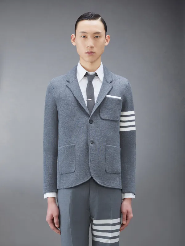 WOOL 4-BAR SPORT COAT sold by Thom Browne