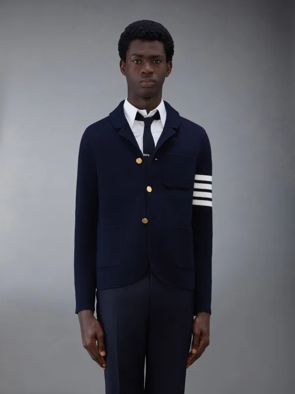 WOOL 4-BAR SPORT COAT sold by Thom Browne