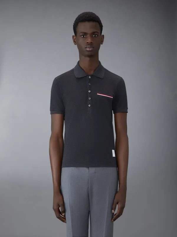 PIQUE POCKET POLO sold by Thom Browne
