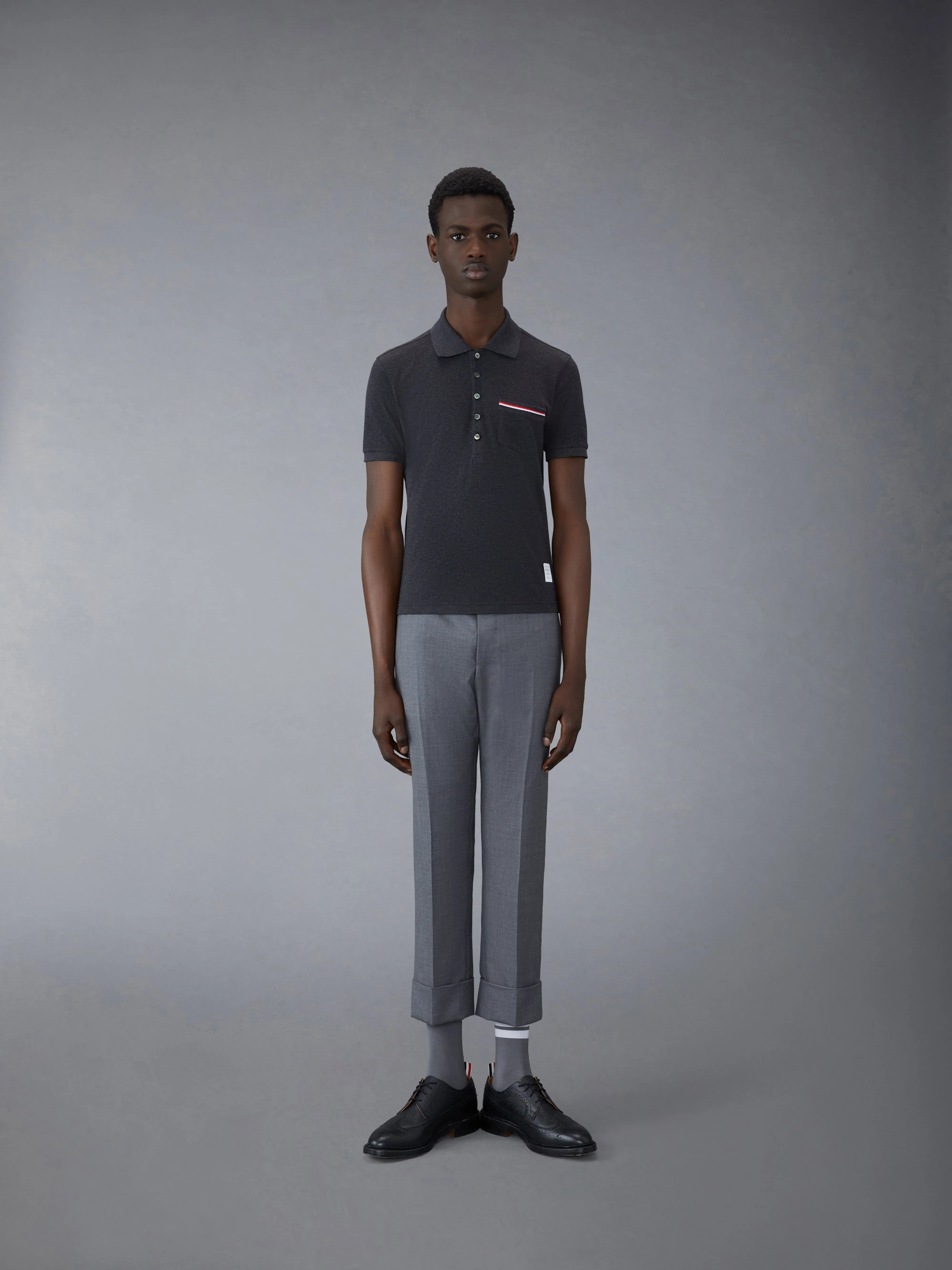 PIQUE POCKET POLO sold by Thom Browne product image thumbnail 3