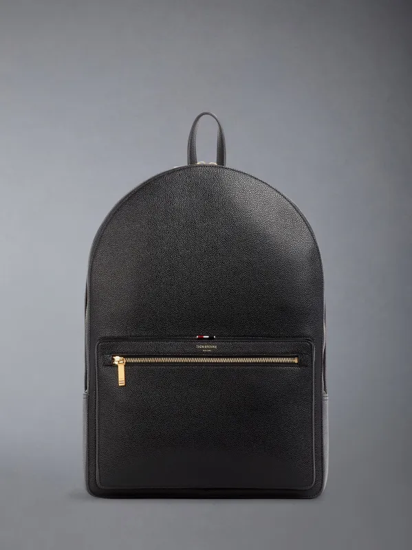 PEBBLE GRAIN STRUCTURED BACKPACK sold by Thom Browne
