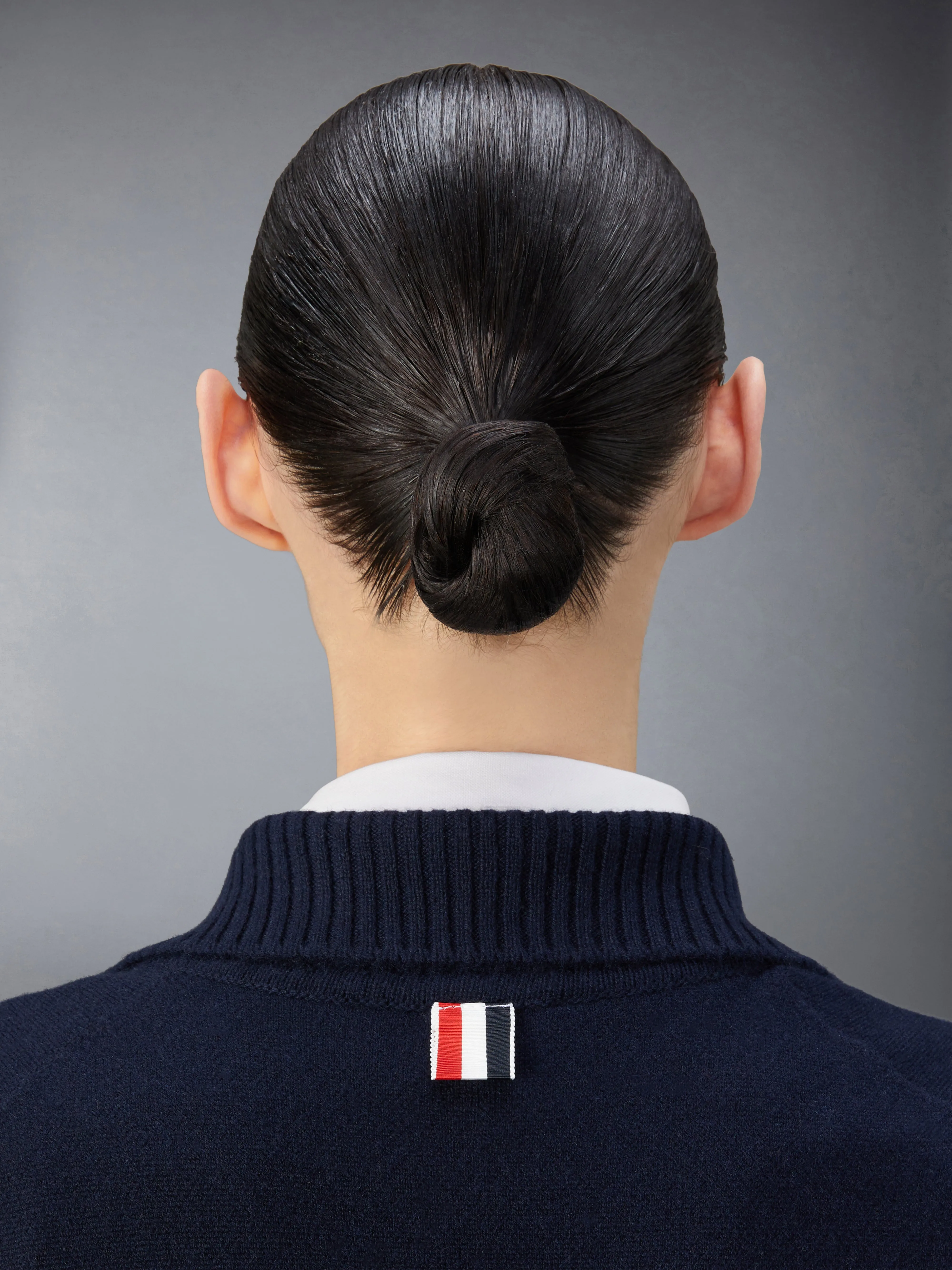 CASHMERE JACQUARD ARMBAND ZIP UP sold by Thom Browne product image thumbnail 5