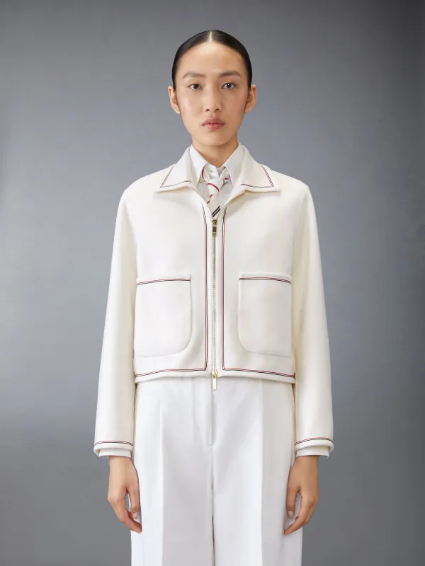 CASHMERE GOLF JACKET sold by Thom Browne