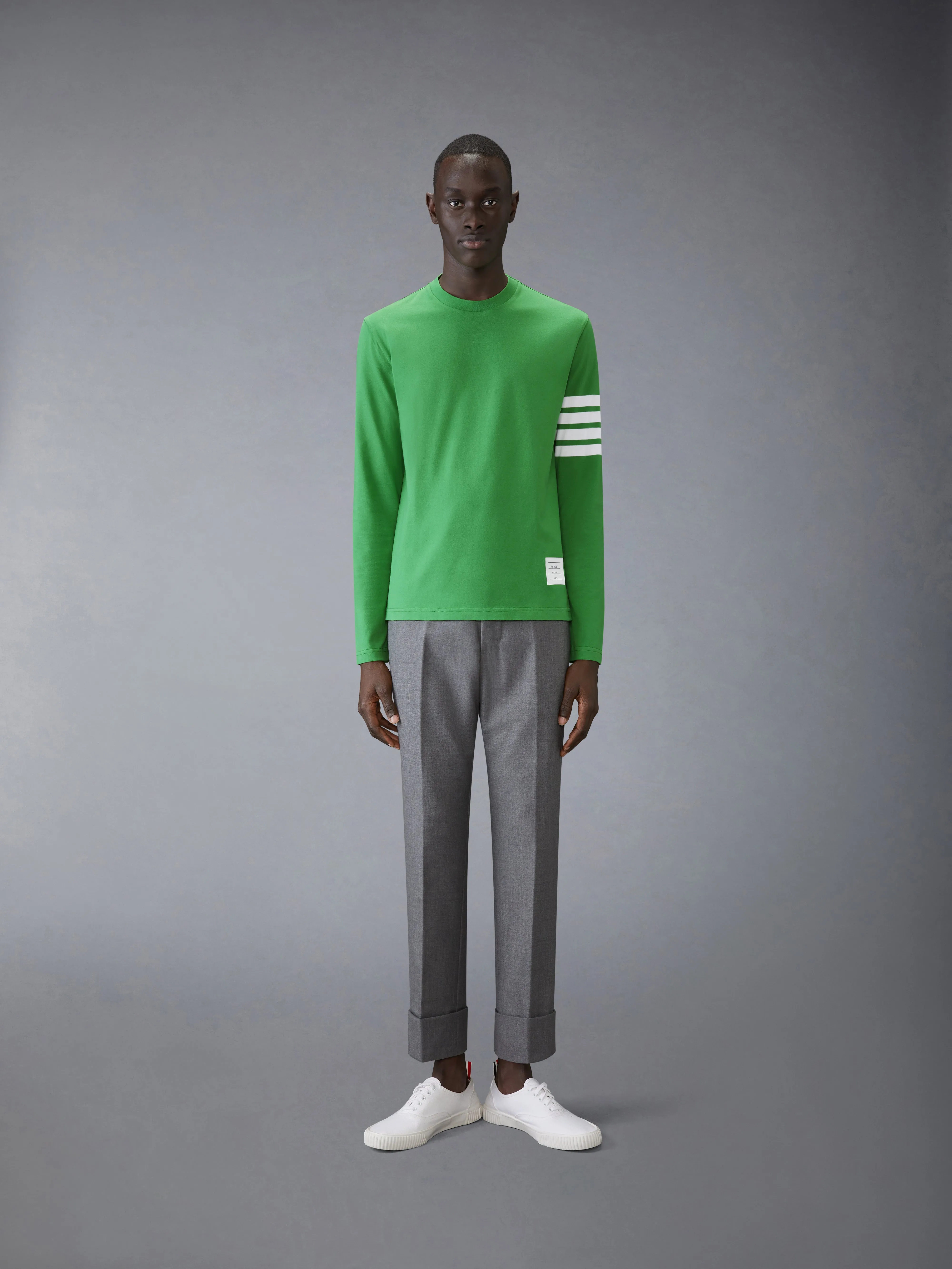 Jersey 4-Bar Tee sold by Thom Browne product image thumbnail 3