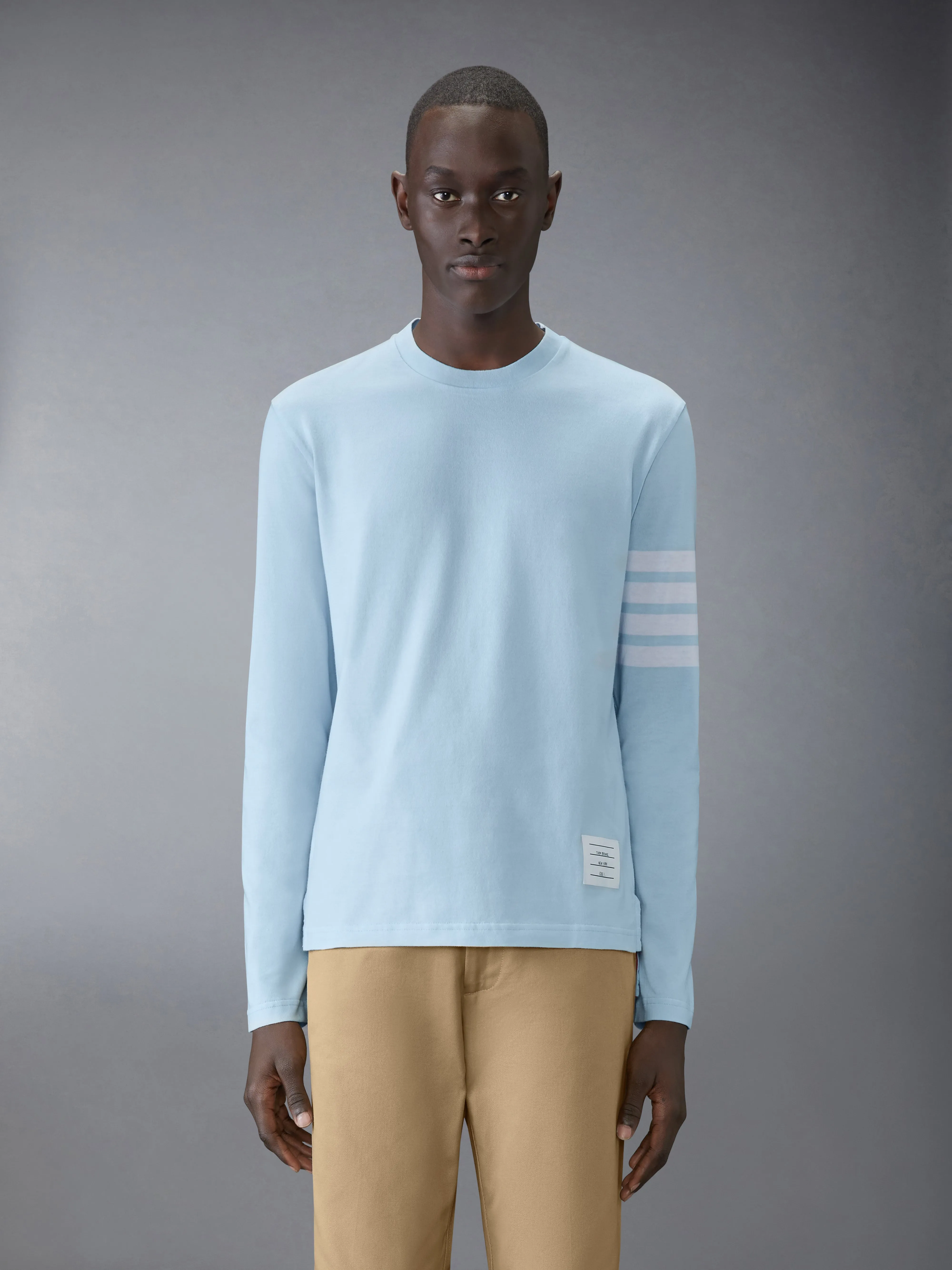 Jersey 4-Bar Tee sold by Thom Browne