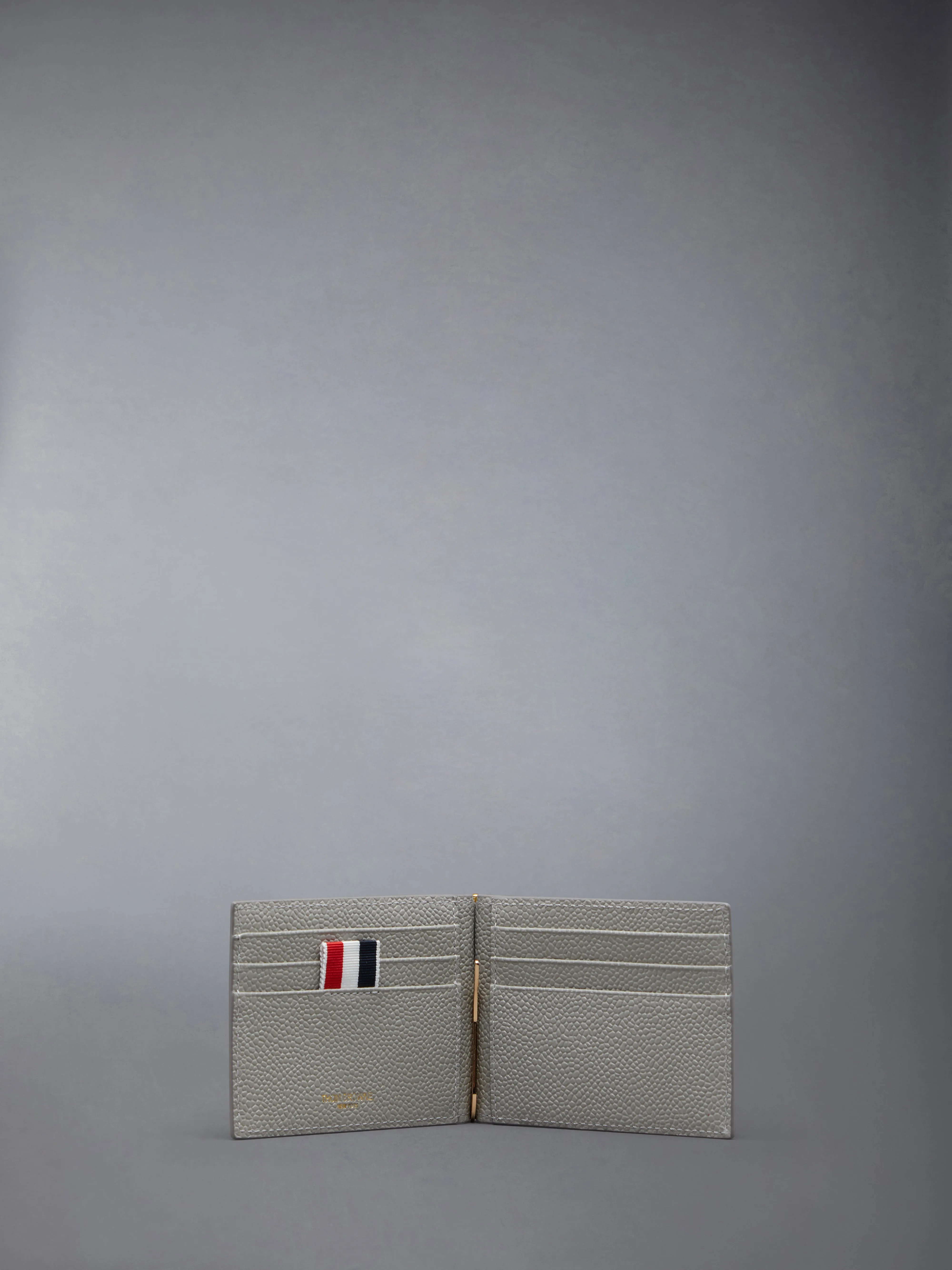 PEBBLE GRAIN MONEY CLIP WALLET sold by Thom Browne product image thumbnail 3