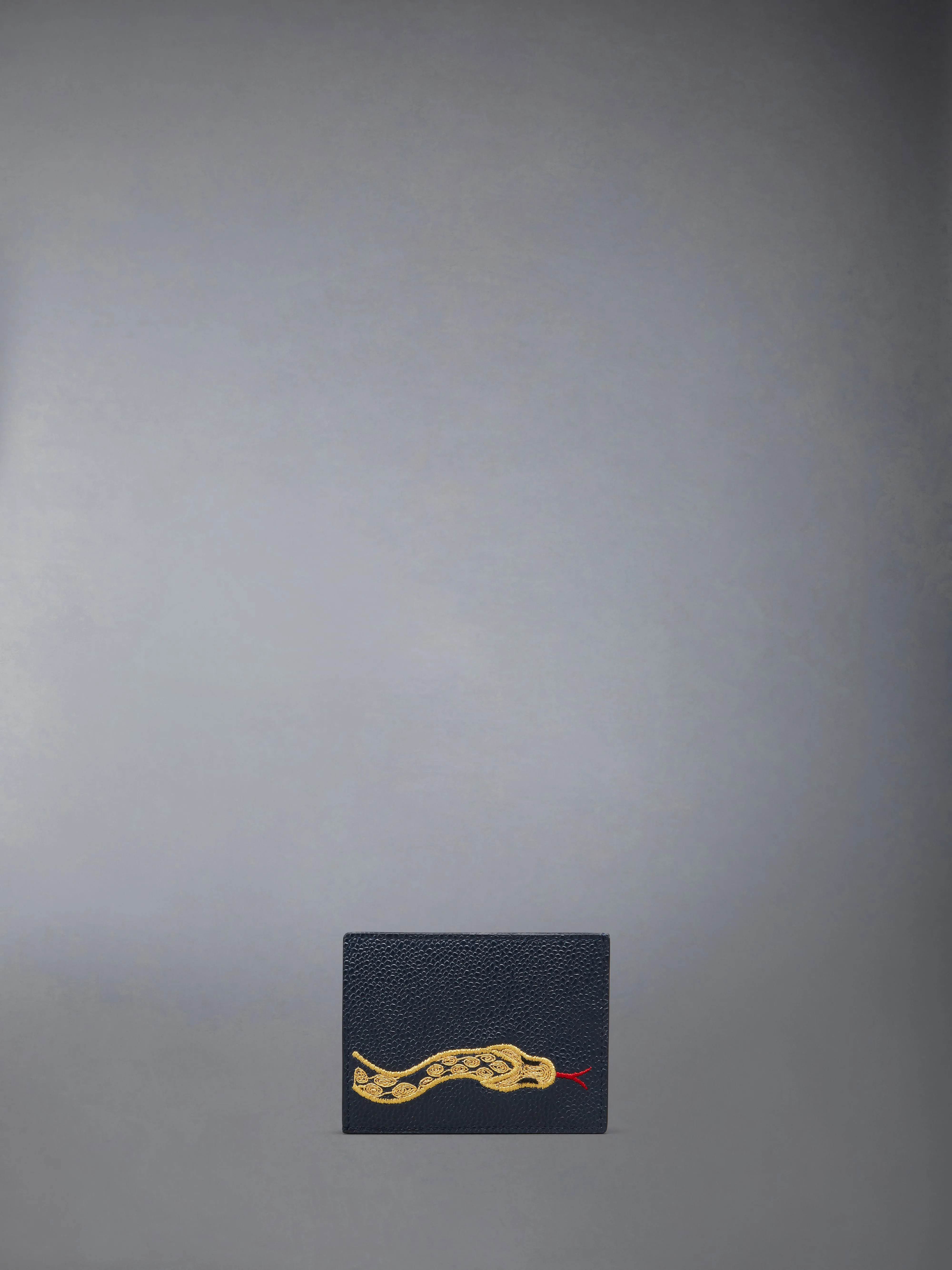 LUNAR NEW YEAR PEBBLE GRAIN SINGLE CARD HOLDER sold by Thom Browne product image thumbnail 2