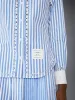 AWNING STRIPED POPLIN CLASSIC LONG SLEEVE SHIRT sold by Thom Browne