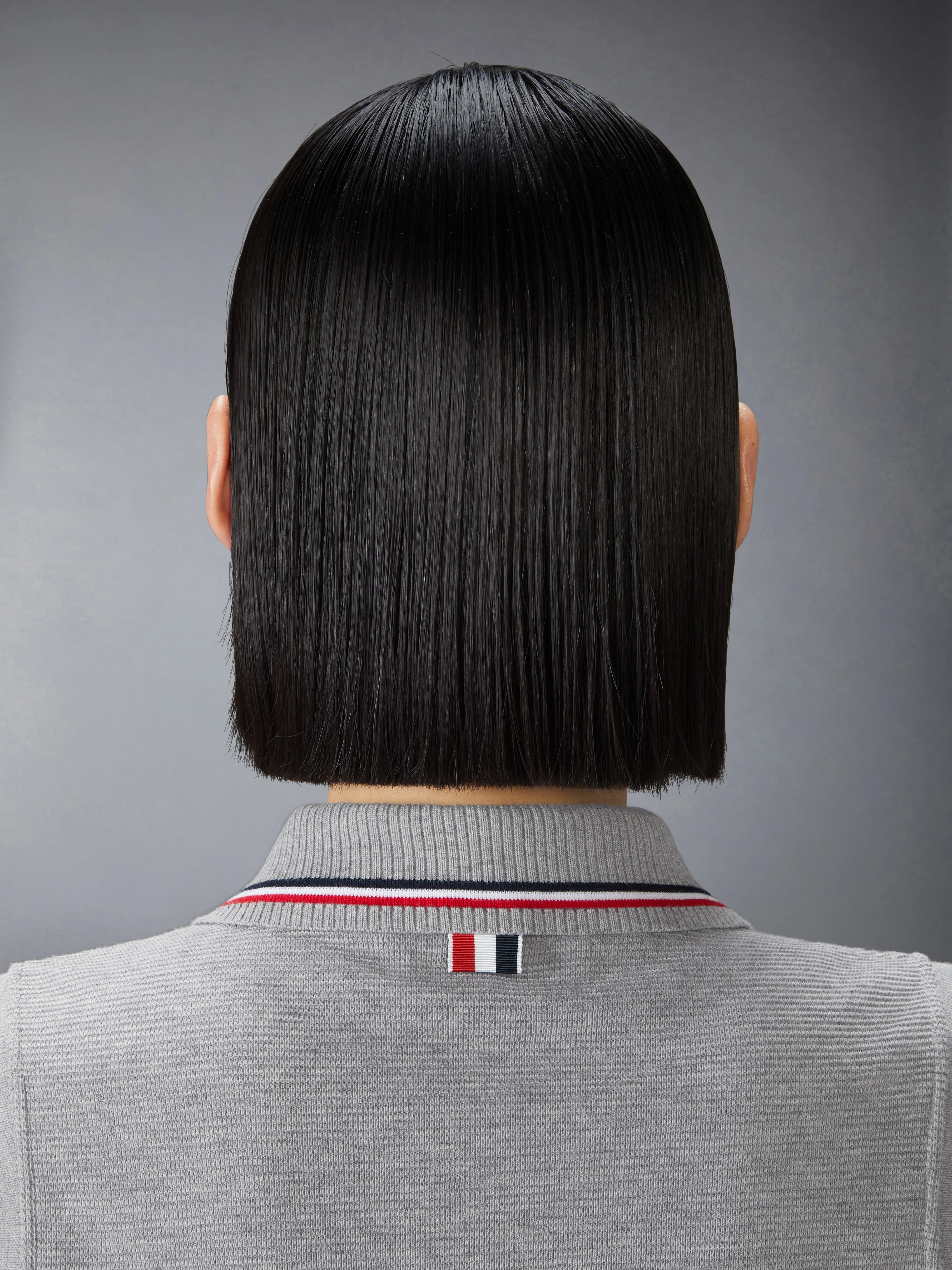 COTTON WAFFLE SLEEVELESS BUTTON SHIRT sold by Thom Browne product image thumbnail 5