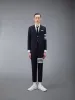 PLAIN WEAVE 4-BAR TRACK TROUSER sold by Thom Browne