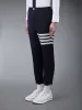 PLAIN WEAVE 4-BAR TRACK TROUSER sold by Thom Browne
