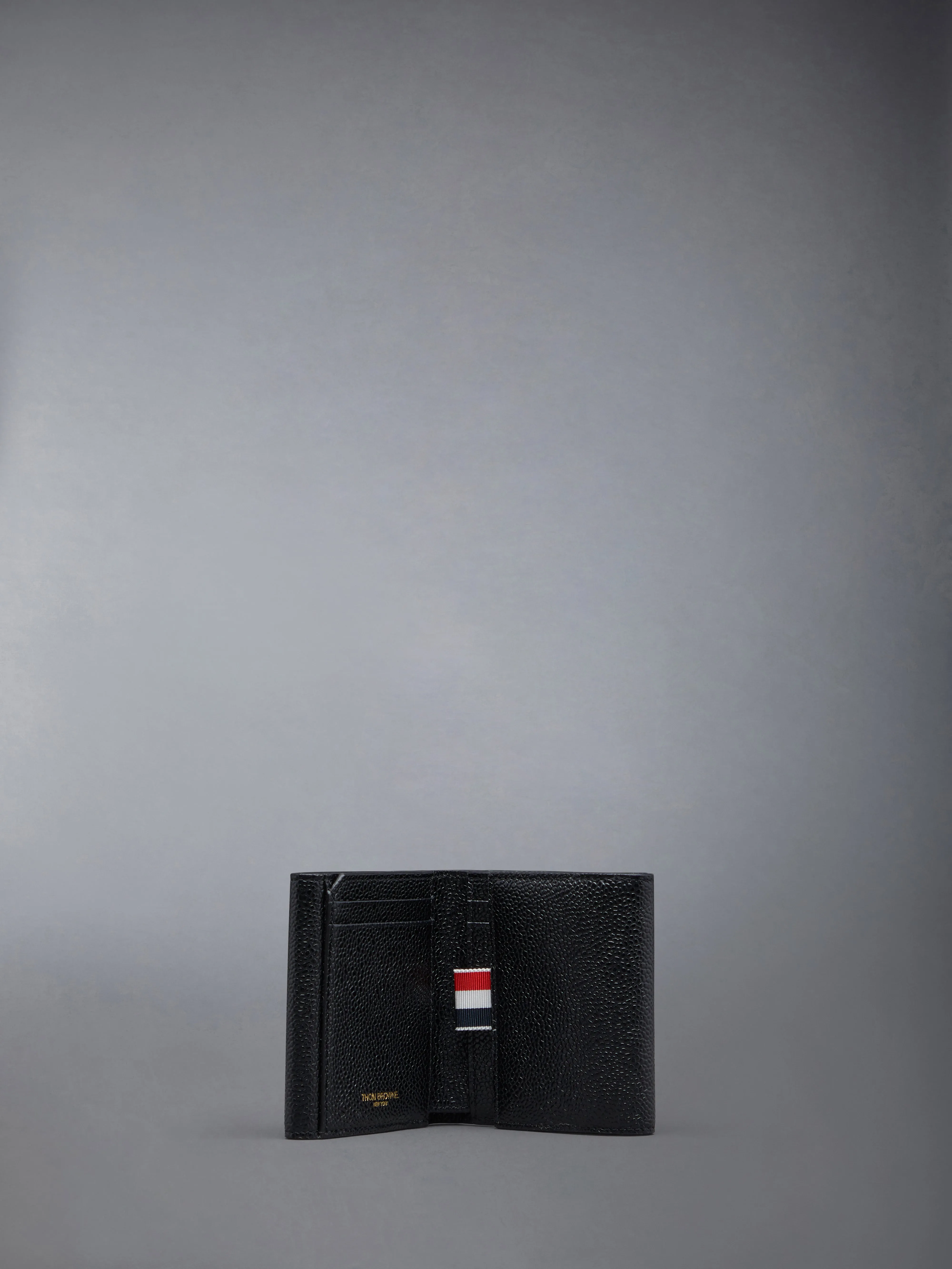 PEBBLE GRAIN COIN COMPARTMENT SMALL PURSE sold by Thom Browne product image thumbnail 3