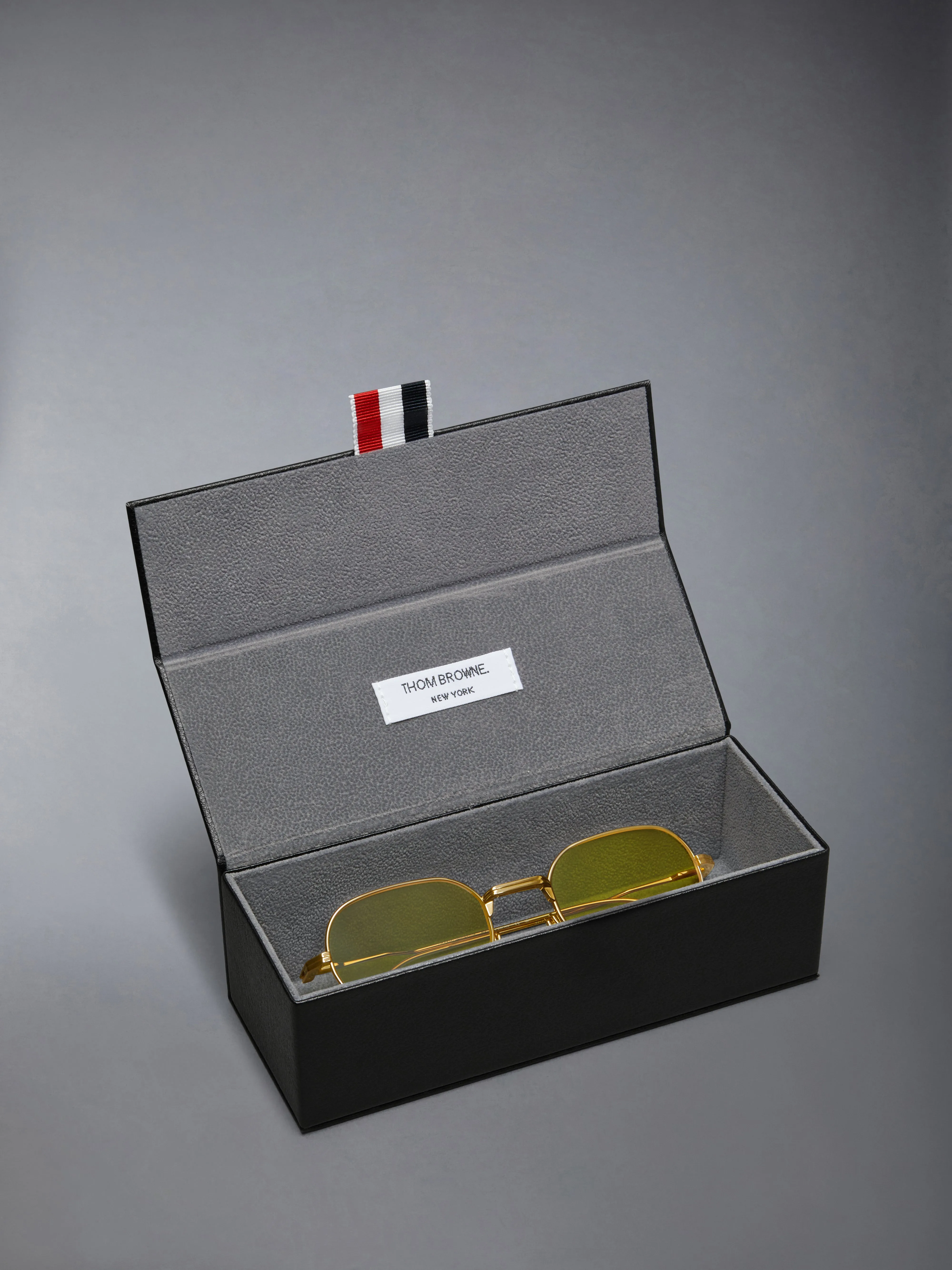 TITANIUM RECTANGULAR SUNGLASSES sold by Thom Browne product image thumbnail 4
