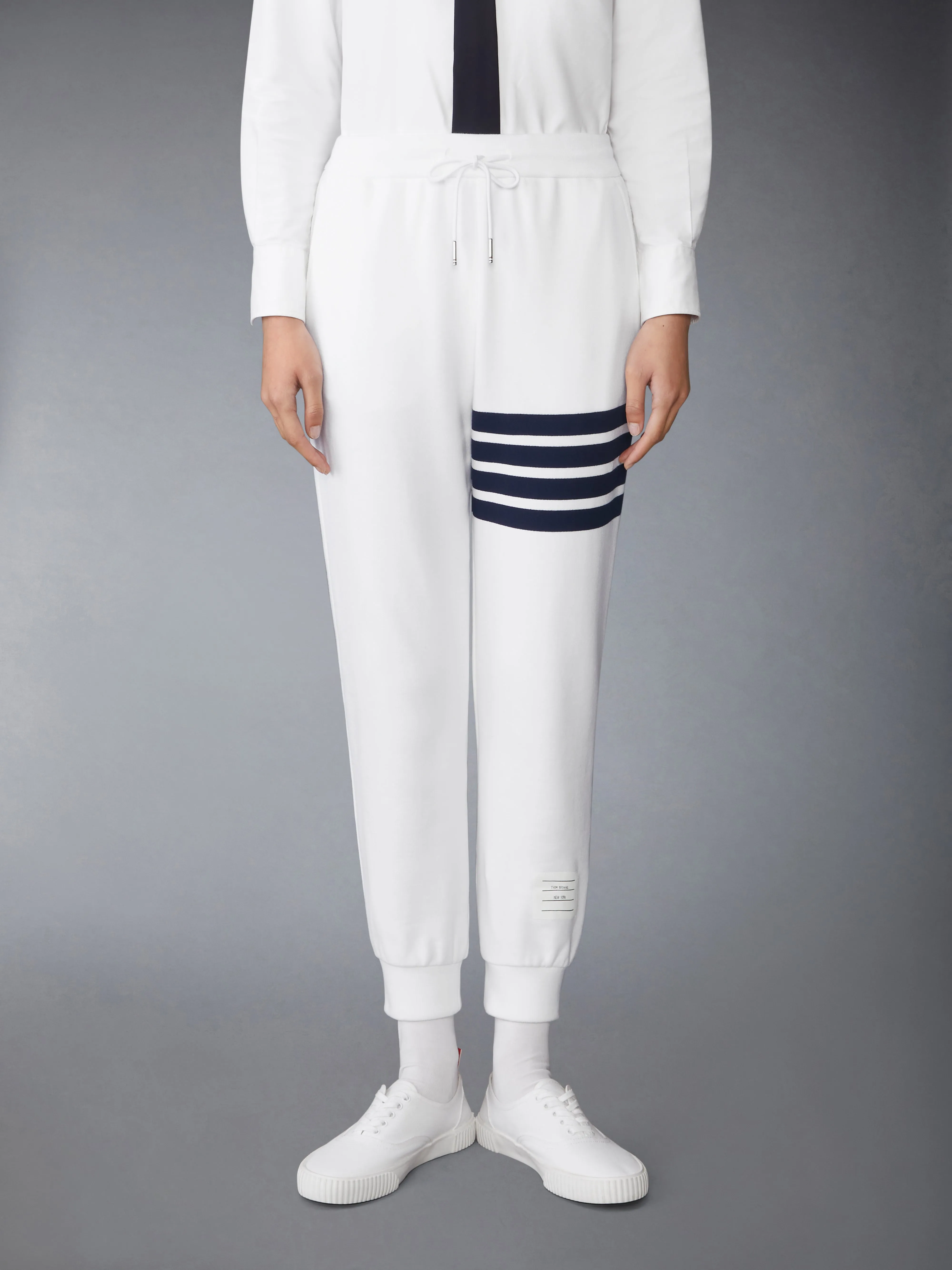 CLASSIC LOOPBACK 4-BAR SWEATPANTS sold by Thom Browne