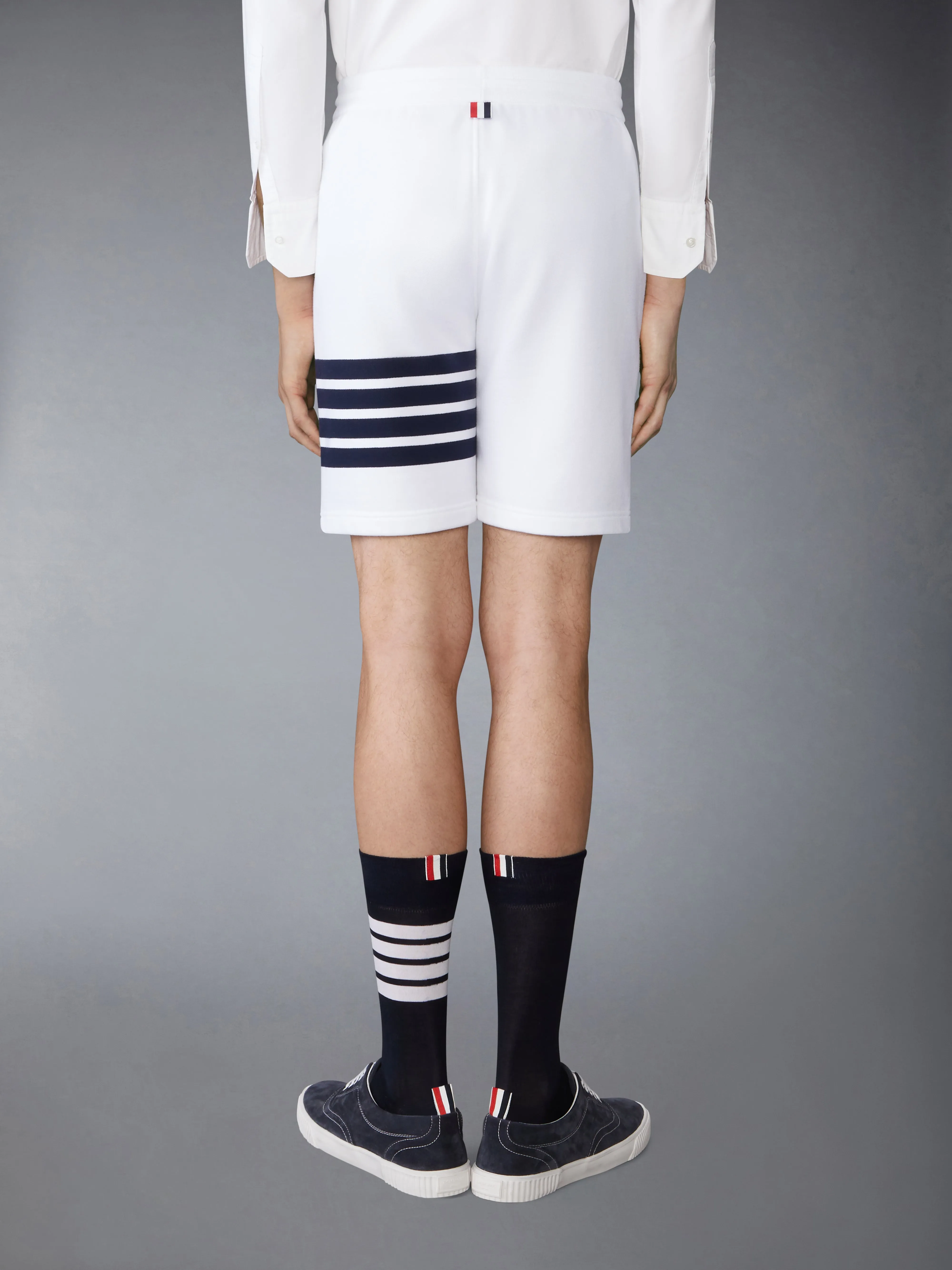 CLASSIC LOOPBACK 4-BAR SWEAT SHORTS sold by Thom Browne product image thumbnail 2