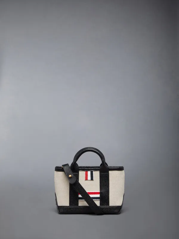 COTTON CANVAS MICRO TOOL TOTE sold by Thom Browne