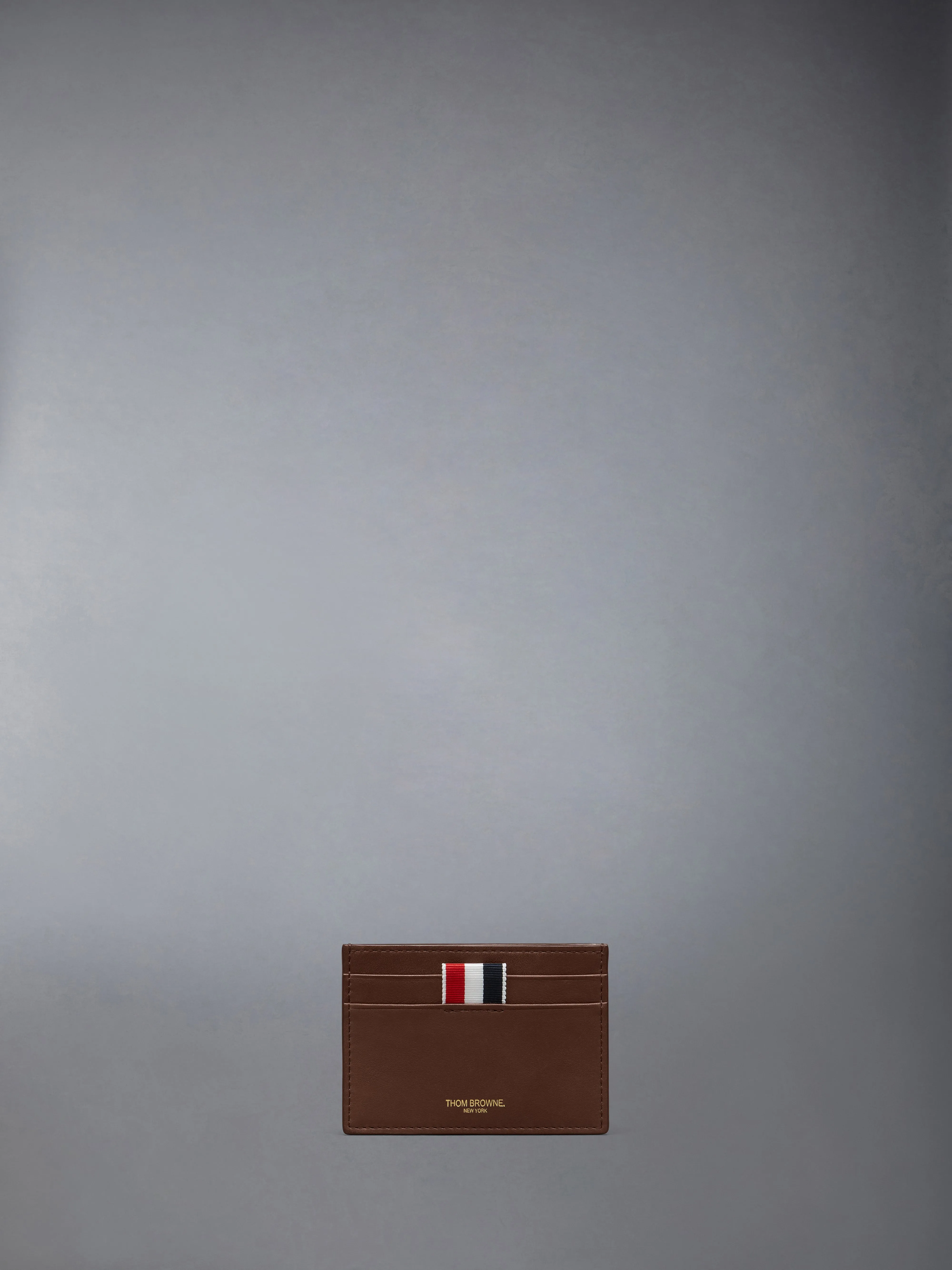 SOFT CALF SINGLE CARD HOLDER sold by Thom Browne