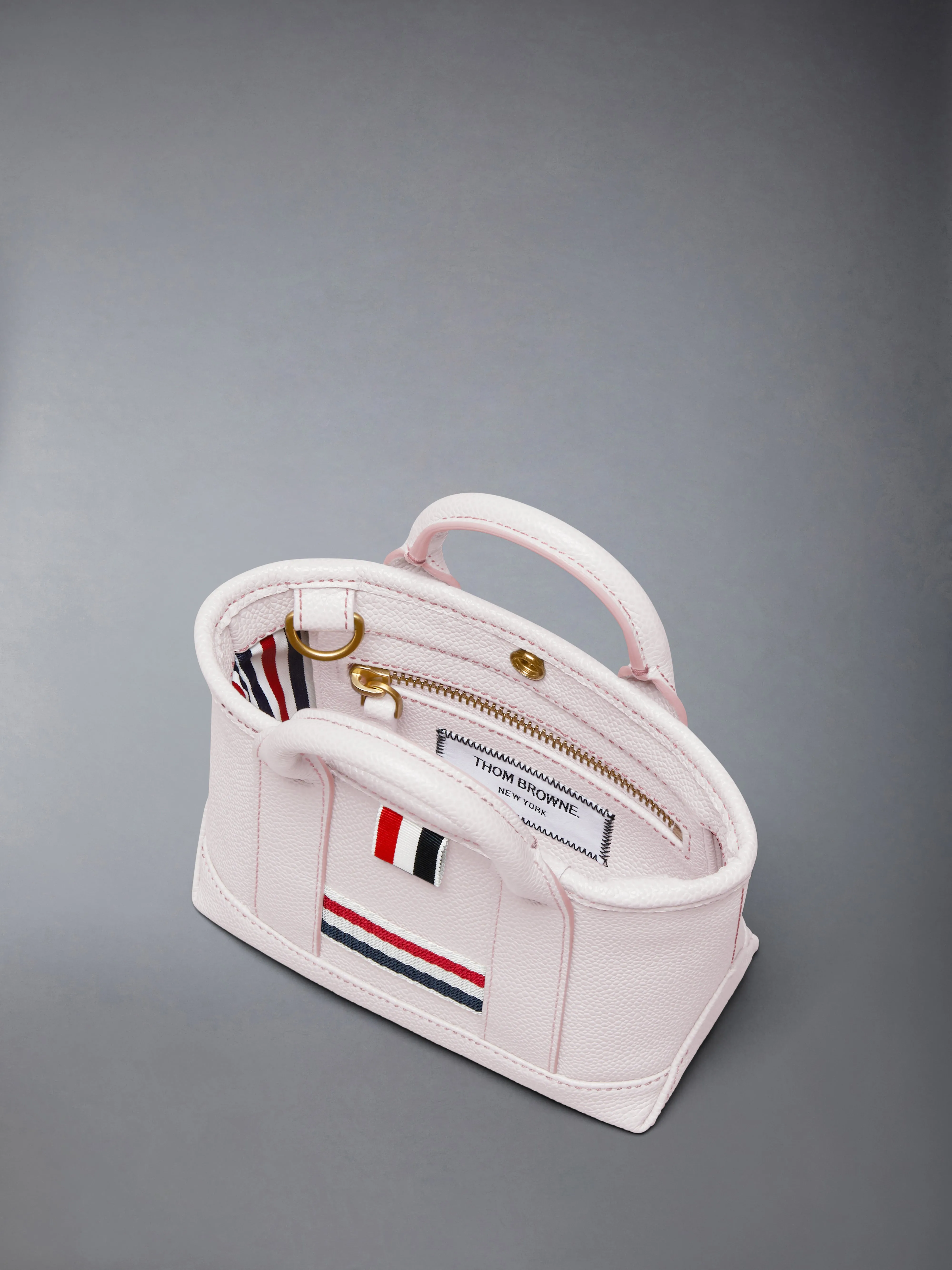 PEBBLE GRAIN MICRO TOOL TOTE BAG sold by Thom Browne product image thumbnail 5