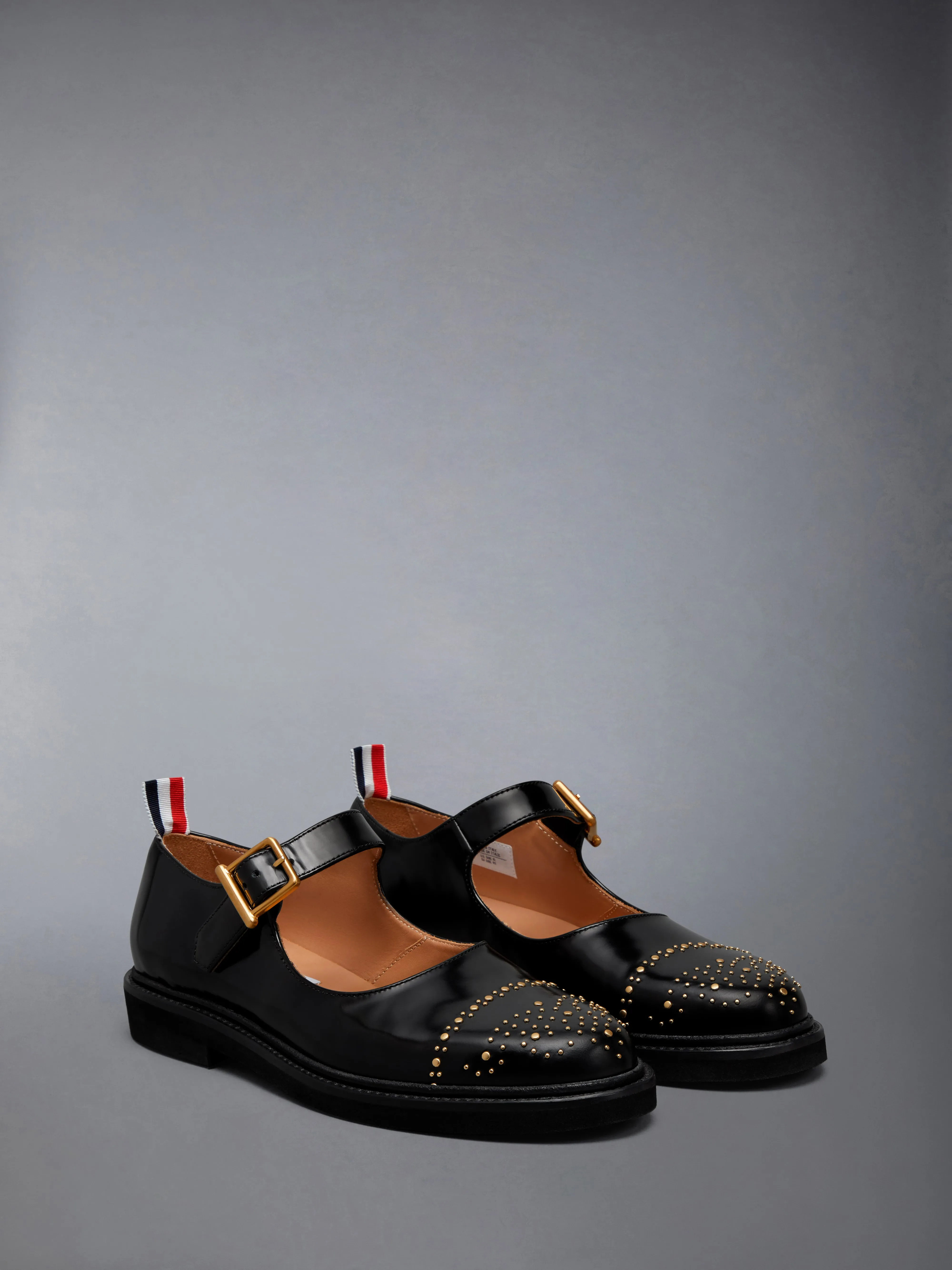 SOFT SPAZZOLATO LEATHER STUD THOM JOHN sold by Thom Browne product image thumbnail 2