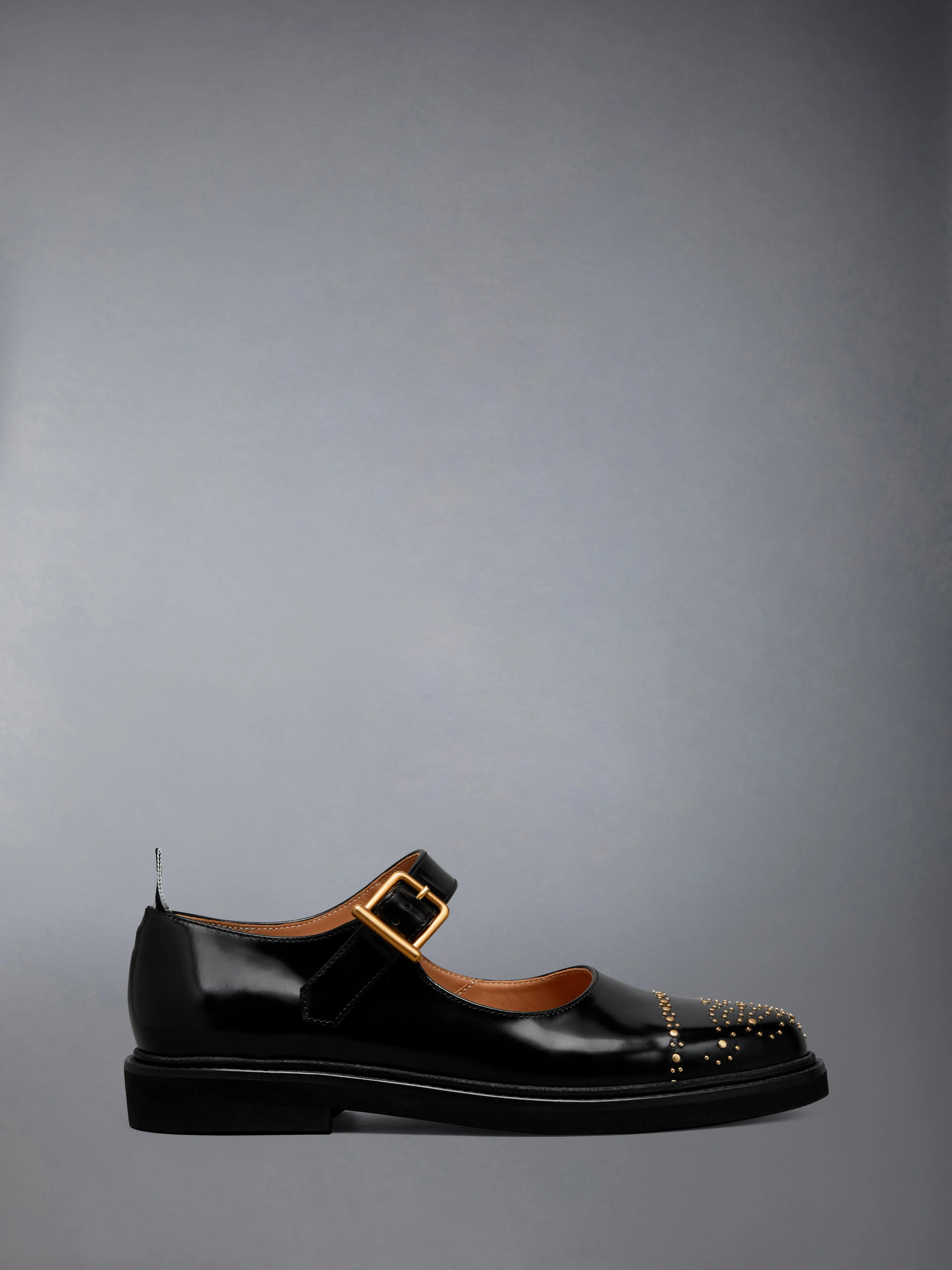 SOFT SPAZZOLATO LEATHER STUD THOM JOHN sold by Thom Browne