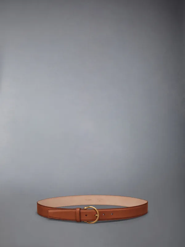 VACCETTA ROUND BUCKLE BELT sold by Thom Browne