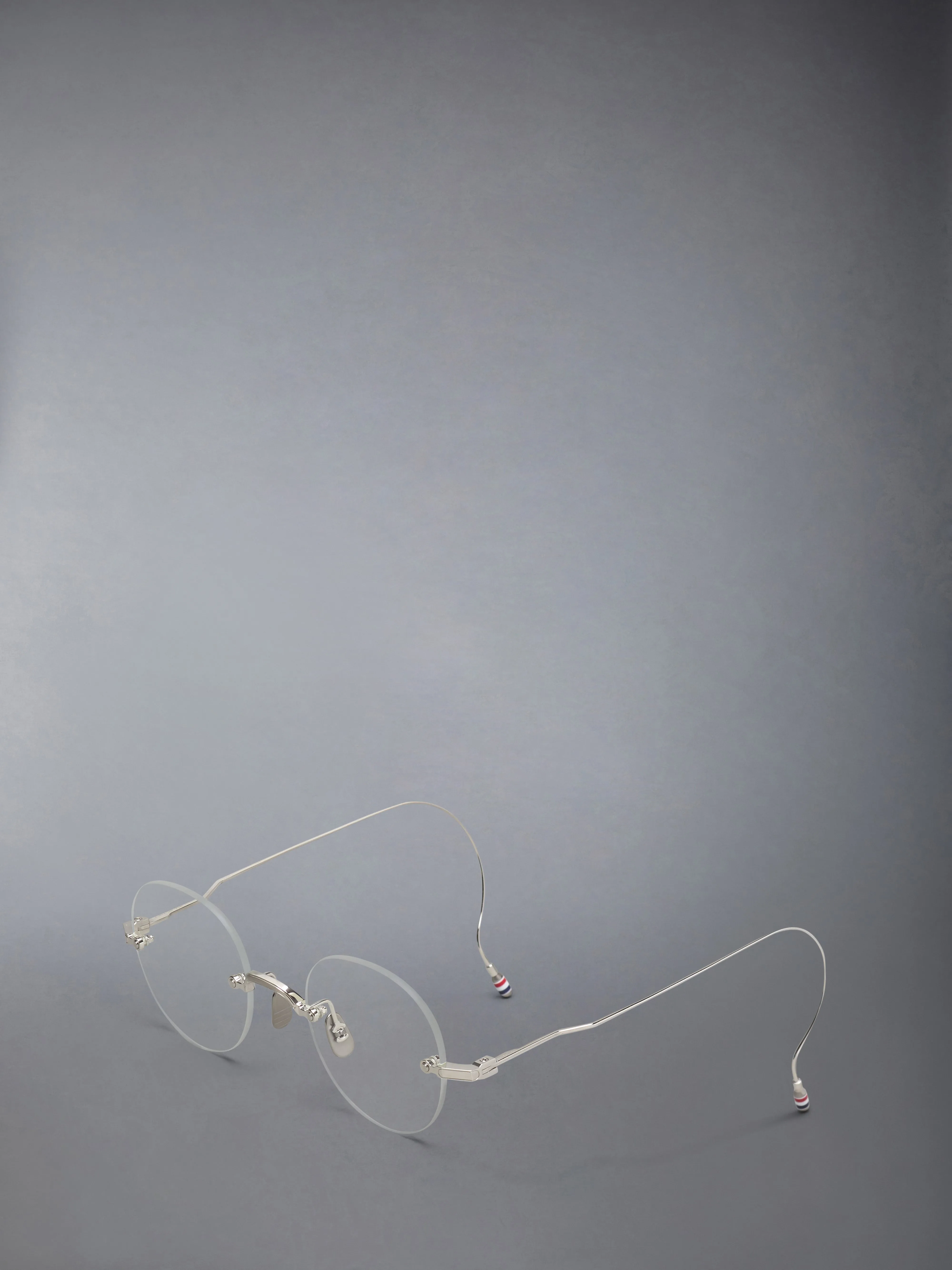 TITANIUM RIMLESS ROUND EYEGLASSES sold by Thom Browne product image thumbnail 2