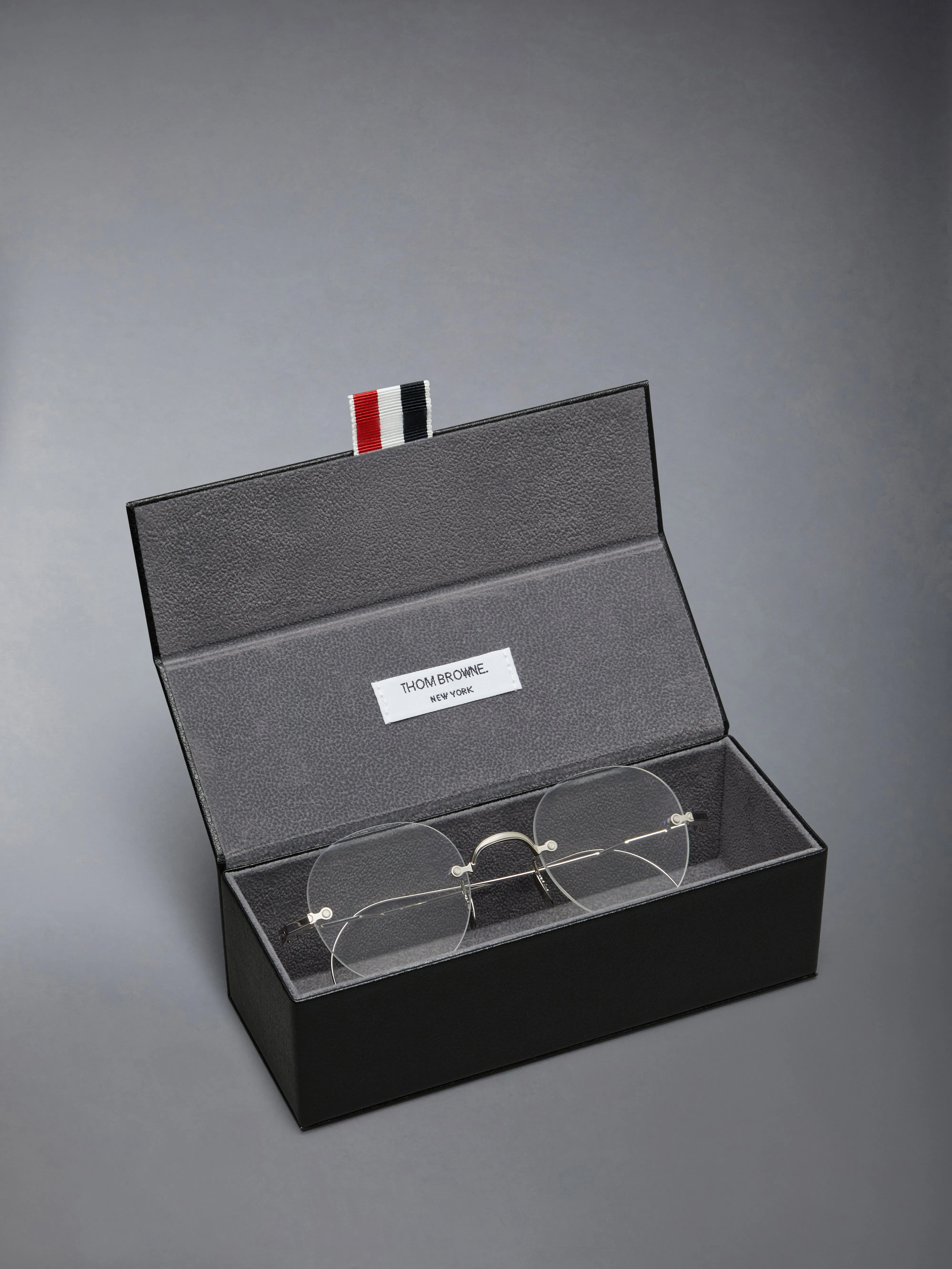 TITANIUM RIMLESS ROUND EYEGLASSES sold by Thom Browne product image thumbnail 4