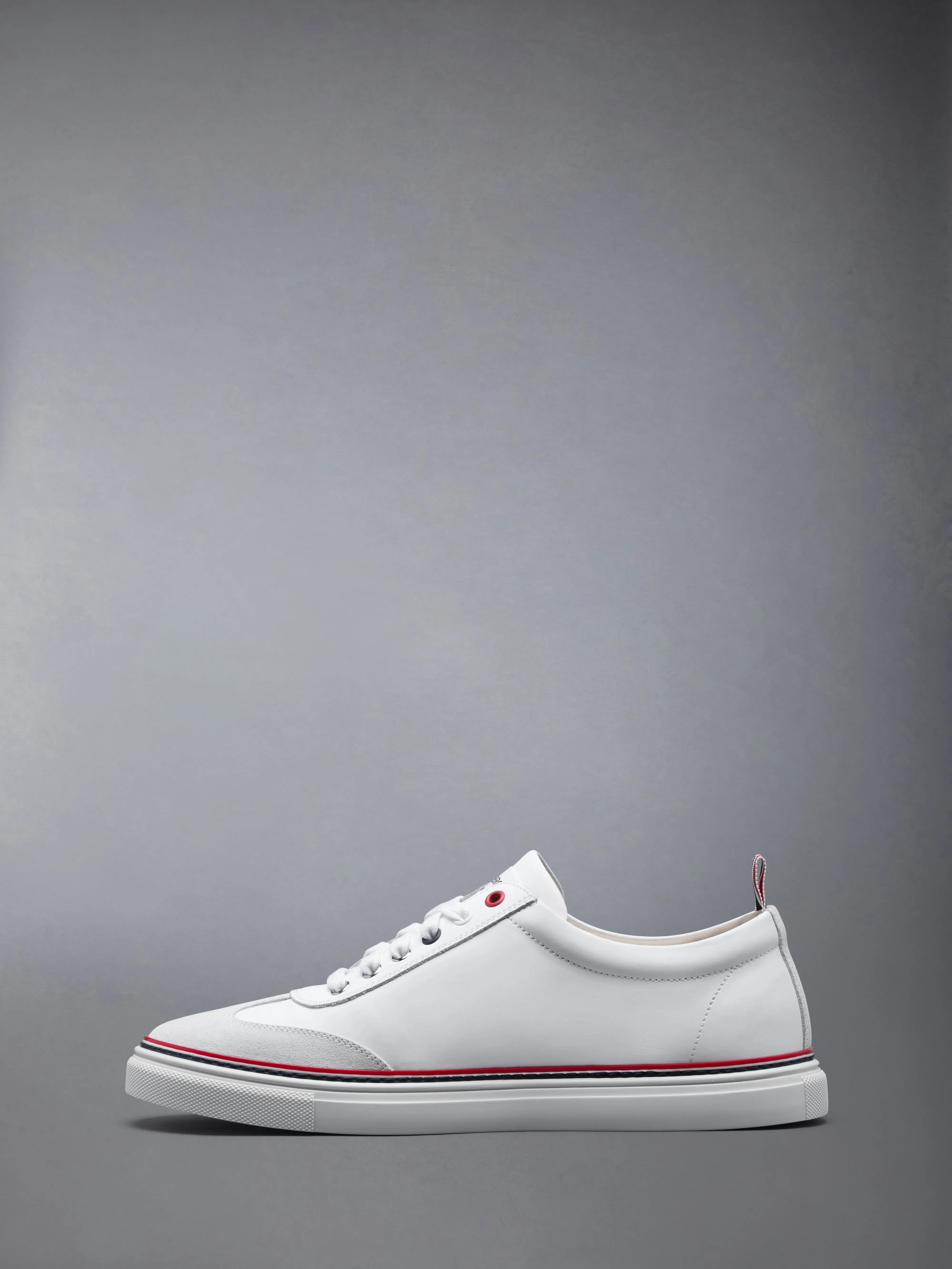 RWB LOW-TOP LEATHER SNEAKER sold by Thom Browne product image thumbnail 5