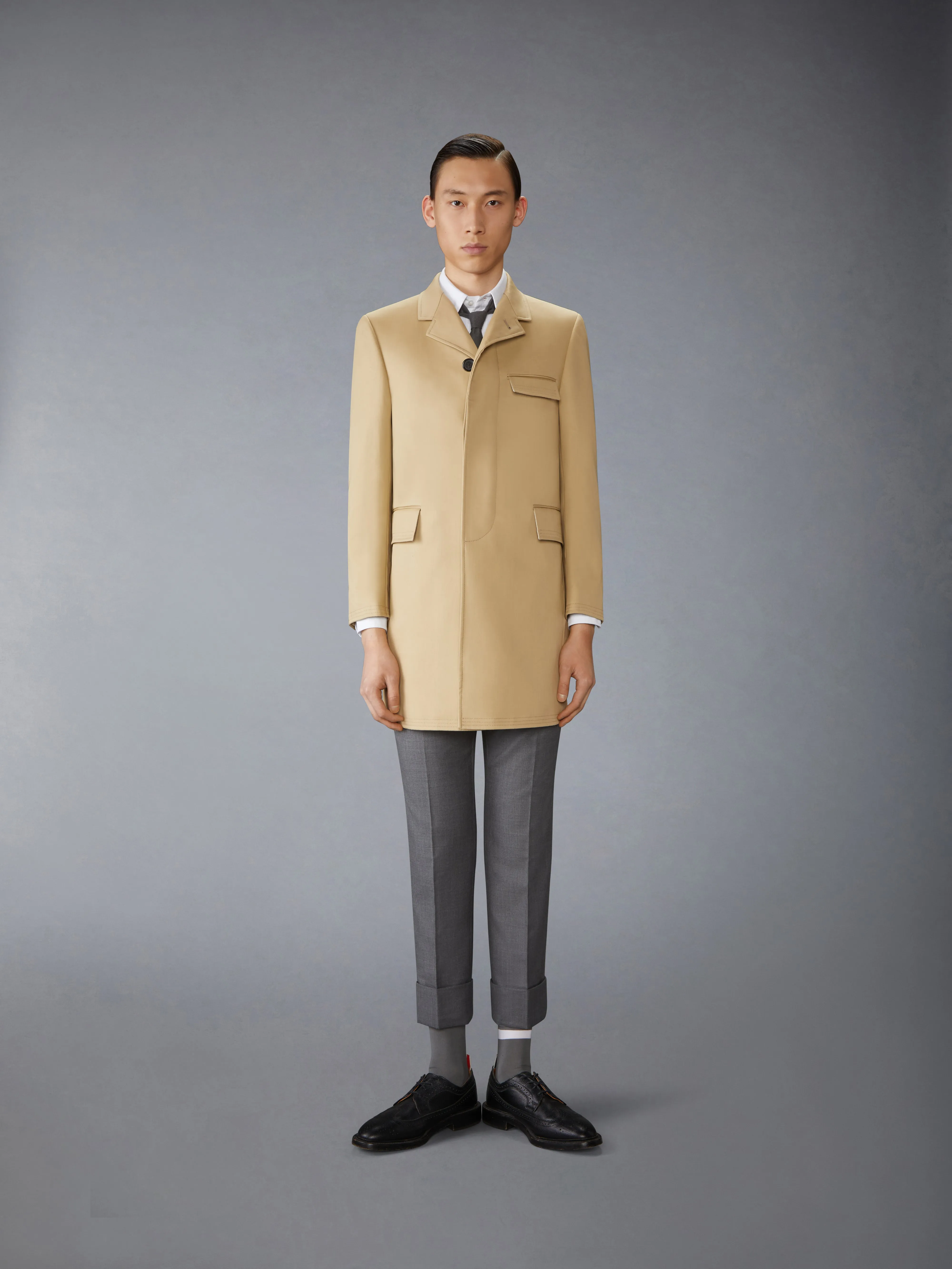 MACKINTOSH CHESTERFIELD OVERCOAT sold by Thom Browne