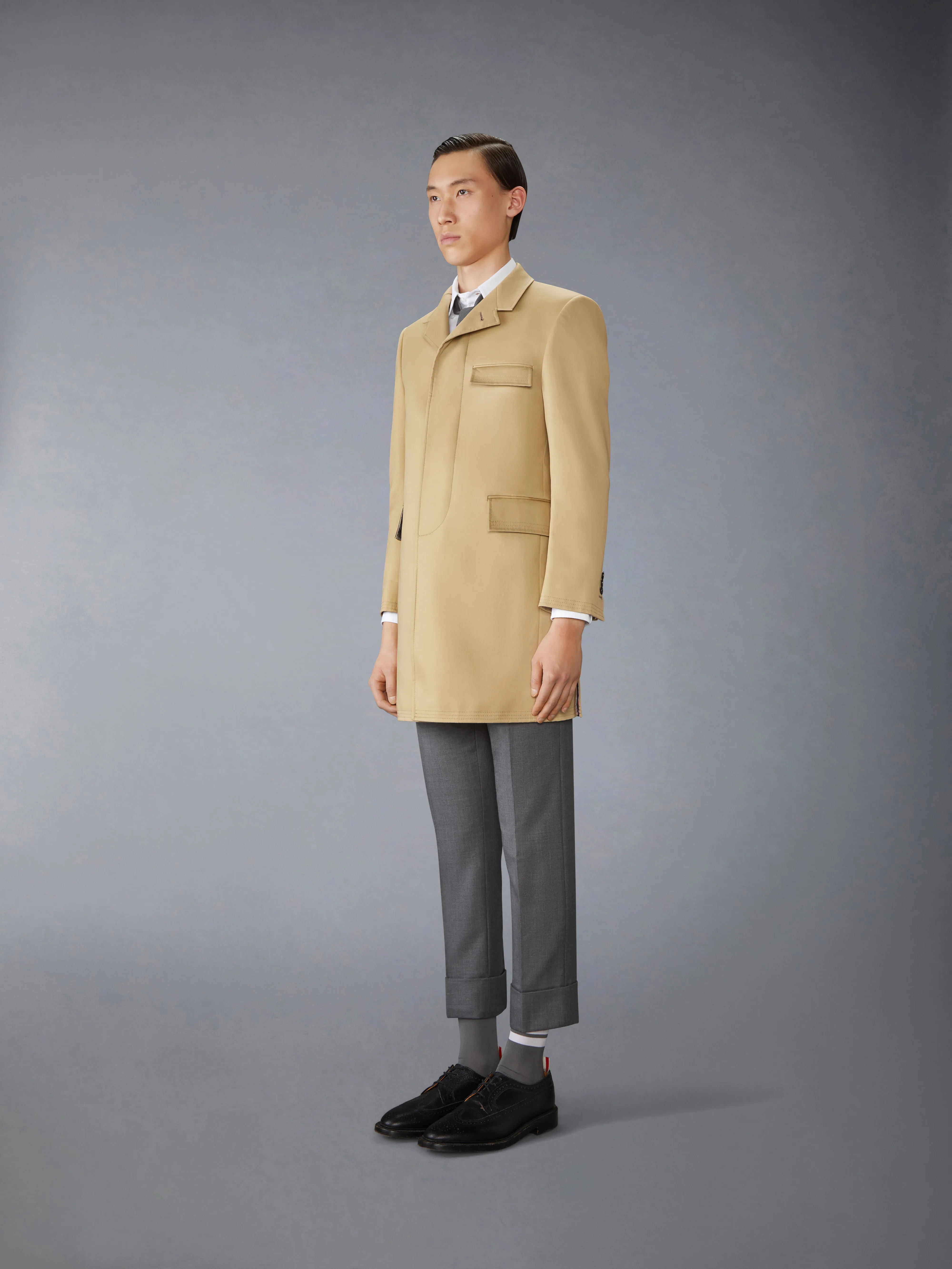 MACKINTOSH CHESTERFIELD OVERCOAT sold by Thom Browne product image thumbnail 2