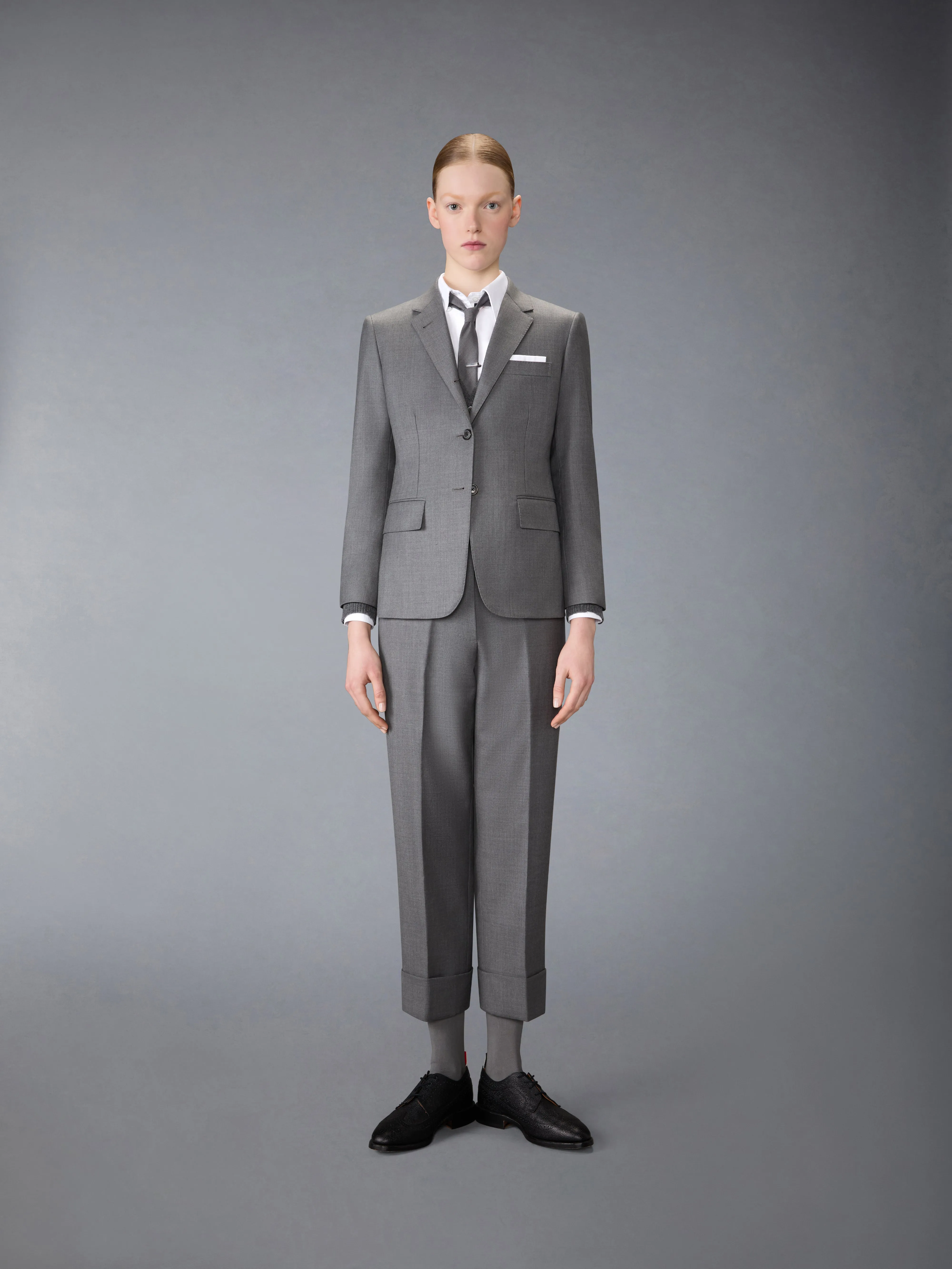 OXFORD GROSGRAIN PLACKET CLASSIC SHIRT sold by Thom Browne product image thumbnail 4